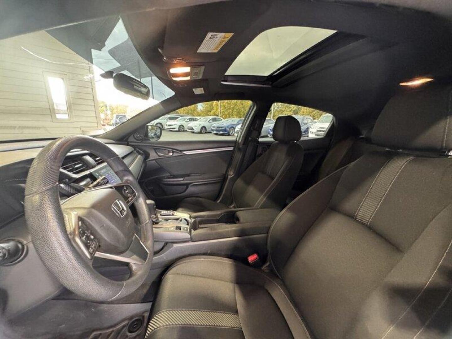 2017 Polished Metal Metallic Honda Civic EX (SHHFK7H55HU) with an 1.5L Turbo I4 174hp 162ft. lbs. engine, Automatic transmission, located at 25355 Eames Street, Channahon, IL, 60410, (815) 467-1807, 41.429108, -88.228432 - Introducing the 2017 Honda Civic EX, a standout in the compact sedan segment known for its blend of efficiency, performance, and comfort. This model is powered by a 1.5L Turbocharged Inline-4 engine, delivering 174 horsepower and 162 ft-lbs of torque, ensuring a dynamic driving experience while main - Photo#11