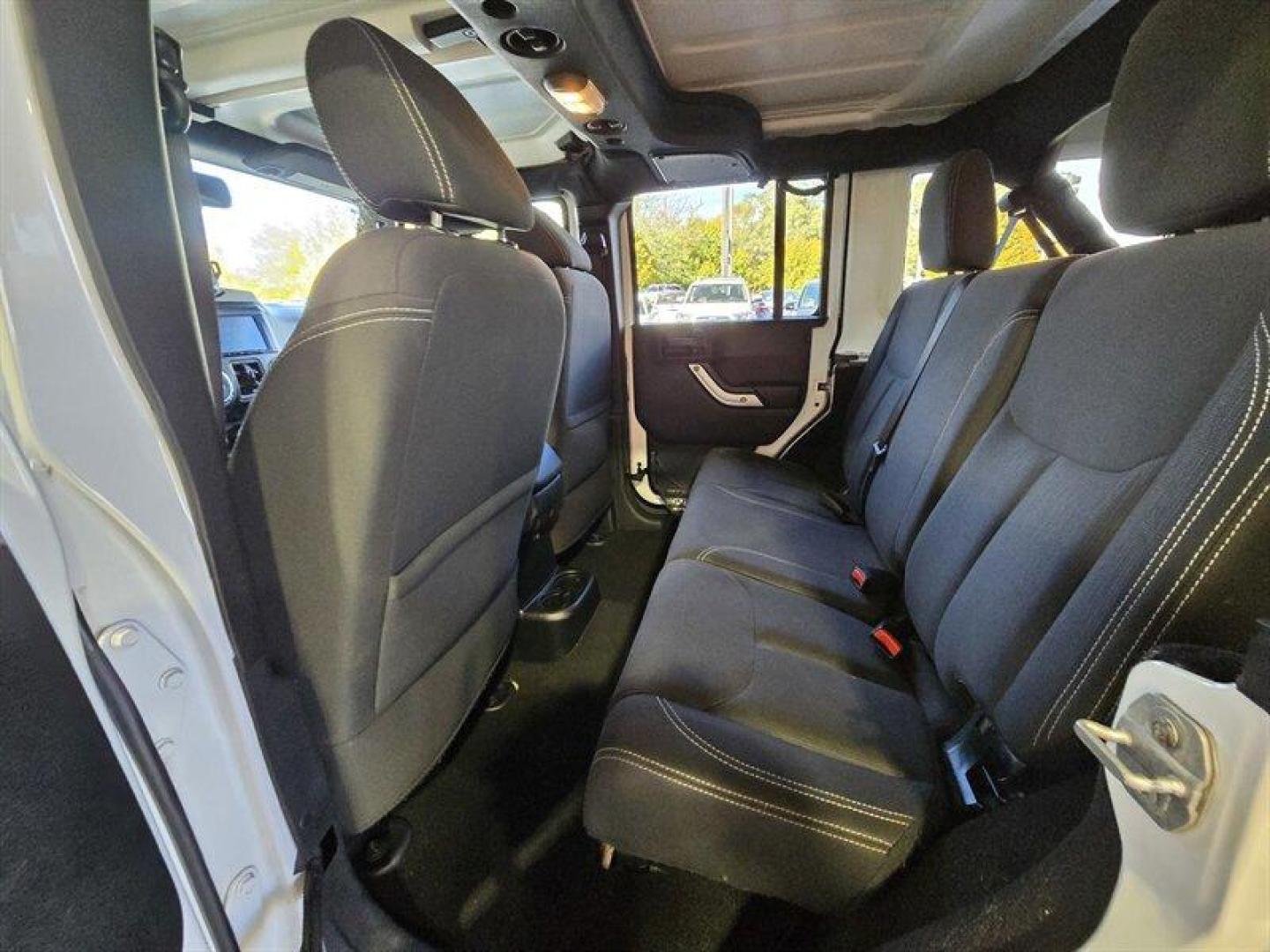 2017 Bright White Clear Coat Jeep Wrangler Unlimited Sahara (1C4BJWEG7HL) with an 3.6L V6 285hp 260ft. lbs. engine, Automatic transmission, located at 25355 Eames Street, Channahon, IL, 60410, (815) 467-1807, 41.429108, -88.228432 - **2017 Jeep Wrangler Unlimited Sahara: A Masterpiece of Adventure Awaits!** Prepare to embark on your next grand escapade with the 2017 Jeep Wrangler Unlimited Sahara, an iconic symbol of rugged capability and unyielding spirit. Dressed in a striking Bright White Clear Coat, this exceptional SUV co - Photo#18