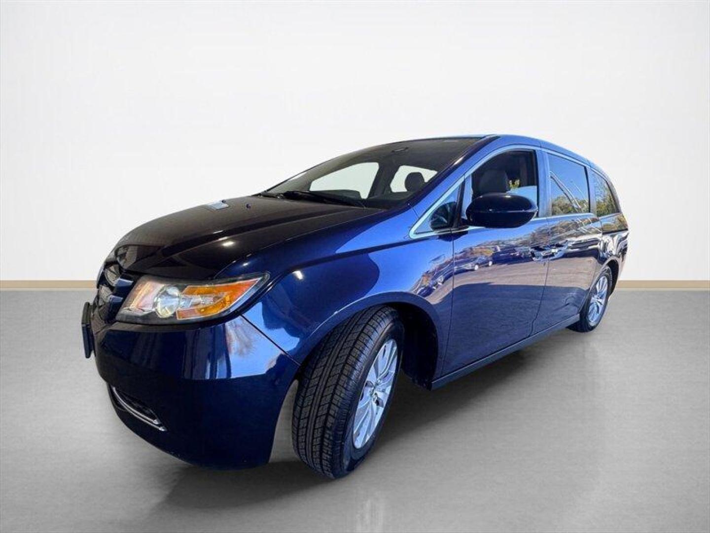 2014 Obsidian Blue Pearl Honda Odyssey EX-L (5FNRL5H66EB) with an 3.5L V6 248hp 250ft. lbs. engine, Automatic transmission, located at 25355 Eames Street, Channahon, IL, 60410, (815) 467-1807, 41.429108, -88.228432 - Introducing the 2014 Honda Odyssey EX-L the ultimate family-friendly minivan that combines comfort, style, and reliability! Dressed in a stunning Crystal Black Pearl exterior, this Odyssey stands out with its sleek and modern design, making every drive a stylish affair. Under the hood, you'll find - Photo#7