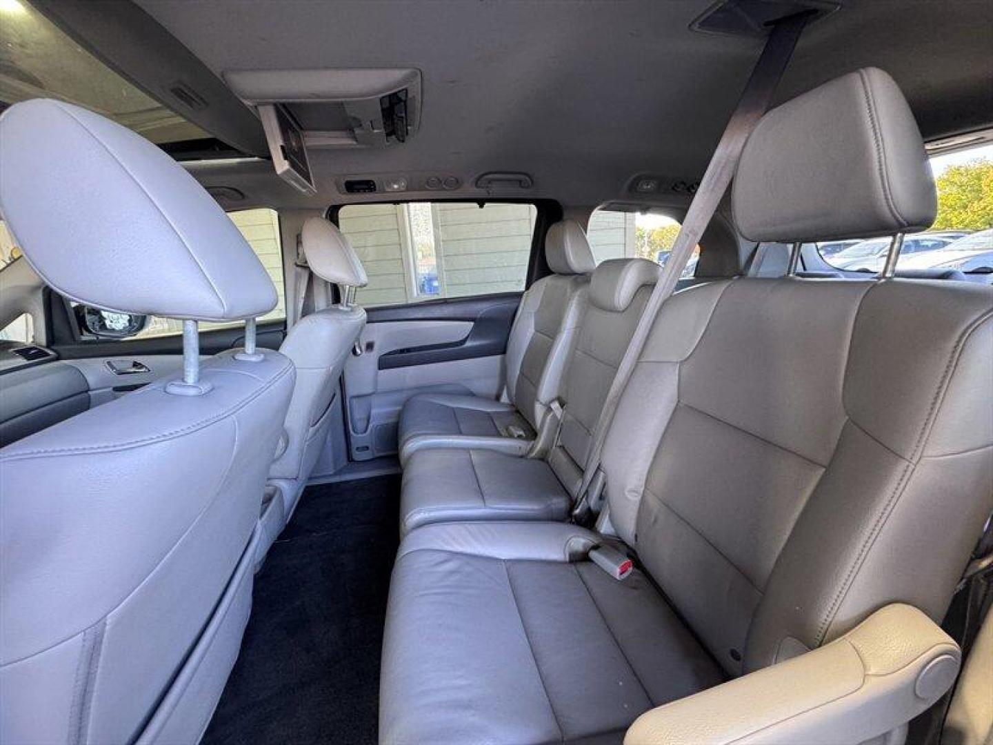 2014 Obsidian Blue Pearl Honda Odyssey EX-L (5FNRL5H66EB) with an 3.5L V6 248hp 250ft. lbs. engine, Automatic transmission, located at 25355 Eames Street, Channahon, IL, 60410, (815) 467-1807, 41.429108, -88.228432 - Introducing the 2014 Honda Odyssey EX-L the ultimate family-friendly minivan that combines comfort, style, and reliability! Dressed in a stunning Crystal Black Pearl exterior, this Odyssey stands out with its sleek and modern design, making every drive a stylish affair. Under the hood, you'll find - Photo#12