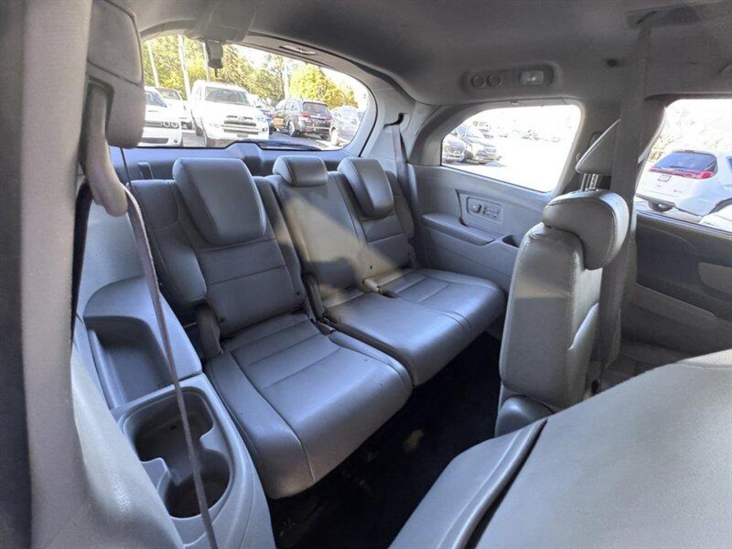 2014 Obsidian Blue Pearl Honda Odyssey EX-L (5FNRL5H66EB) with an 3.5L V6 248hp 250ft. lbs. engine, Automatic transmission, located at 25355 Eames Street, Channahon, IL, 60410, (815) 467-1807, 41.429108, -88.228432 - Introducing the 2014 Honda Odyssey EX-L the ultimate family-friendly minivan that combines comfort, style, and reliability! Dressed in a stunning Crystal Black Pearl exterior, this Odyssey stands out with its sleek and modern design, making every drive a stylish affair. Under the hood, you'll find - Photo#15