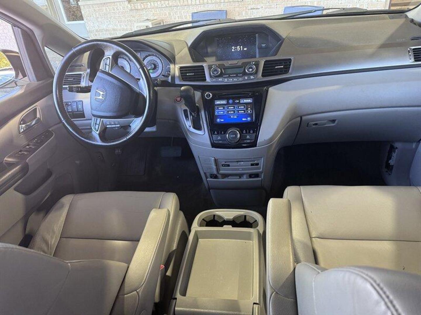 2014 Obsidian Blue Pearl Honda Odyssey EX-L (5FNRL5H66EB) with an 3.5L V6 248hp 250ft. lbs. engine, Automatic transmission, located at 25355 Eames Street, Channahon, IL, 60410, (815) 467-1807, 41.429108, -88.228432 - Introducing the 2014 Honda Odyssey EX-L the ultimate family-friendly minivan that combines comfort, style, and reliability! Dressed in a stunning Crystal Black Pearl exterior, this Odyssey stands out with its sleek and modern design, making every drive a stylish affair. Under the hood, you'll find - Photo#17