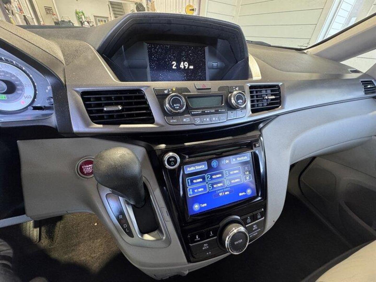 2014 Obsidian Blue Pearl Honda Odyssey EX-L (5FNRL5H66EB) with an 3.5L V6 248hp 250ft. lbs. engine, Automatic transmission, located at 25355 Eames Street, Channahon, IL, 60410, (815) 467-1807, 41.429108, -88.228432 - Introducing the 2014 Honda Odyssey EX-L the ultimate family-friendly minivan that combines comfort, style, and reliability! Dressed in a stunning Crystal Black Pearl exterior, this Odyssey stands out with its sleek and modern design, making every drive a stylish affair. Under the hood, you'll find - Photo#19