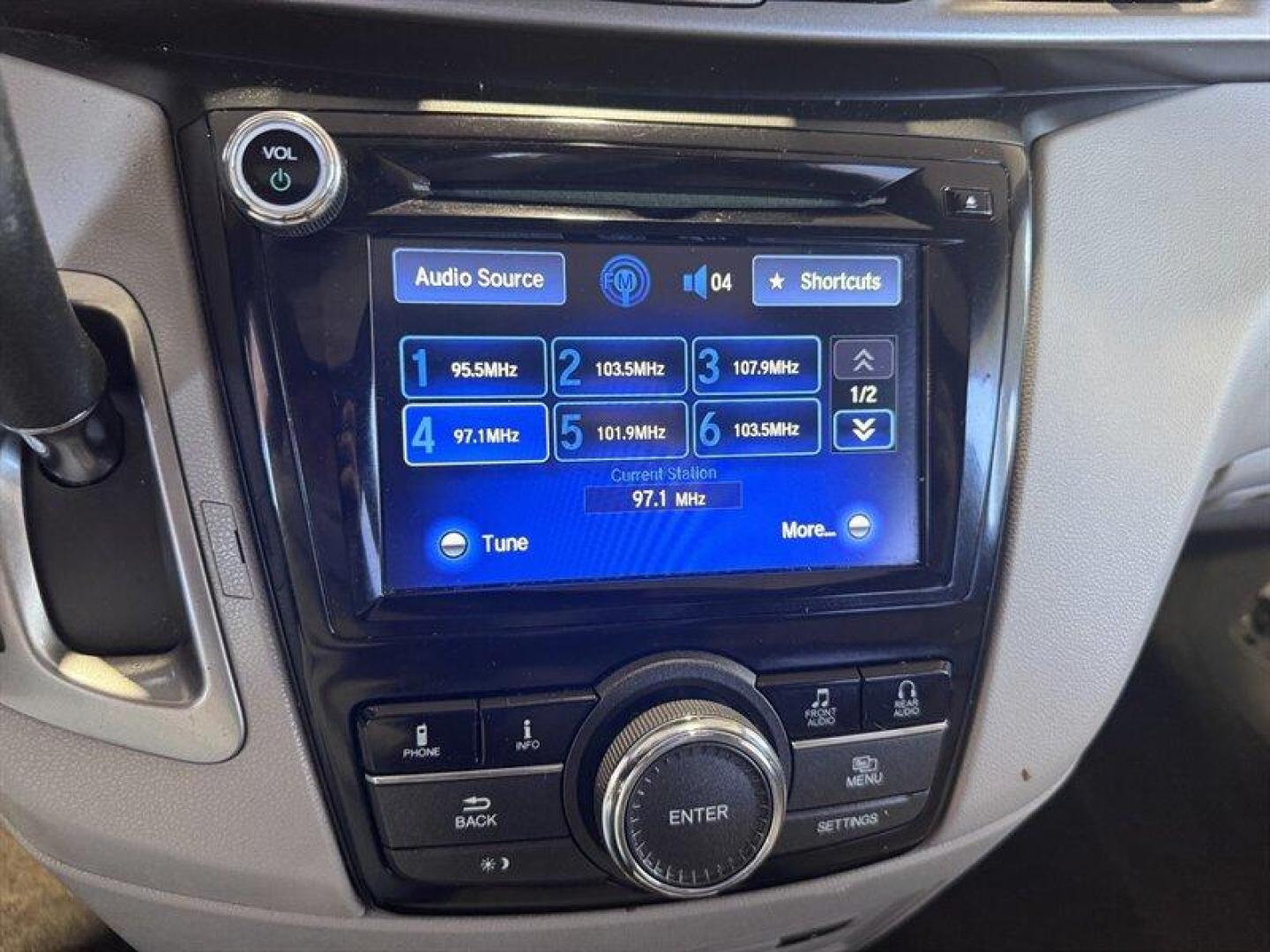 2014 Obsidian Blue Pearl Honda Odyssey EX-L (5FNRL5H66EB) with an 3.5L V6 248hp 250ft. lbs. engine, Automatic transmission, located at 25355 Eames Street, Channahon, IL, 60410, (815) 467-1807, 41.429108, -88.228432 - Introducing the 2014 Honda Odyssey EX-L the ultimate family-friendly minivan that combines comfort, style, and reliability! Dressed in a stunning Crystal Black Pearl exterior, this Odyssey stands out with its sleek and modern design, making every drive a stylish affair. Under the hood, you'll find - Photo#22