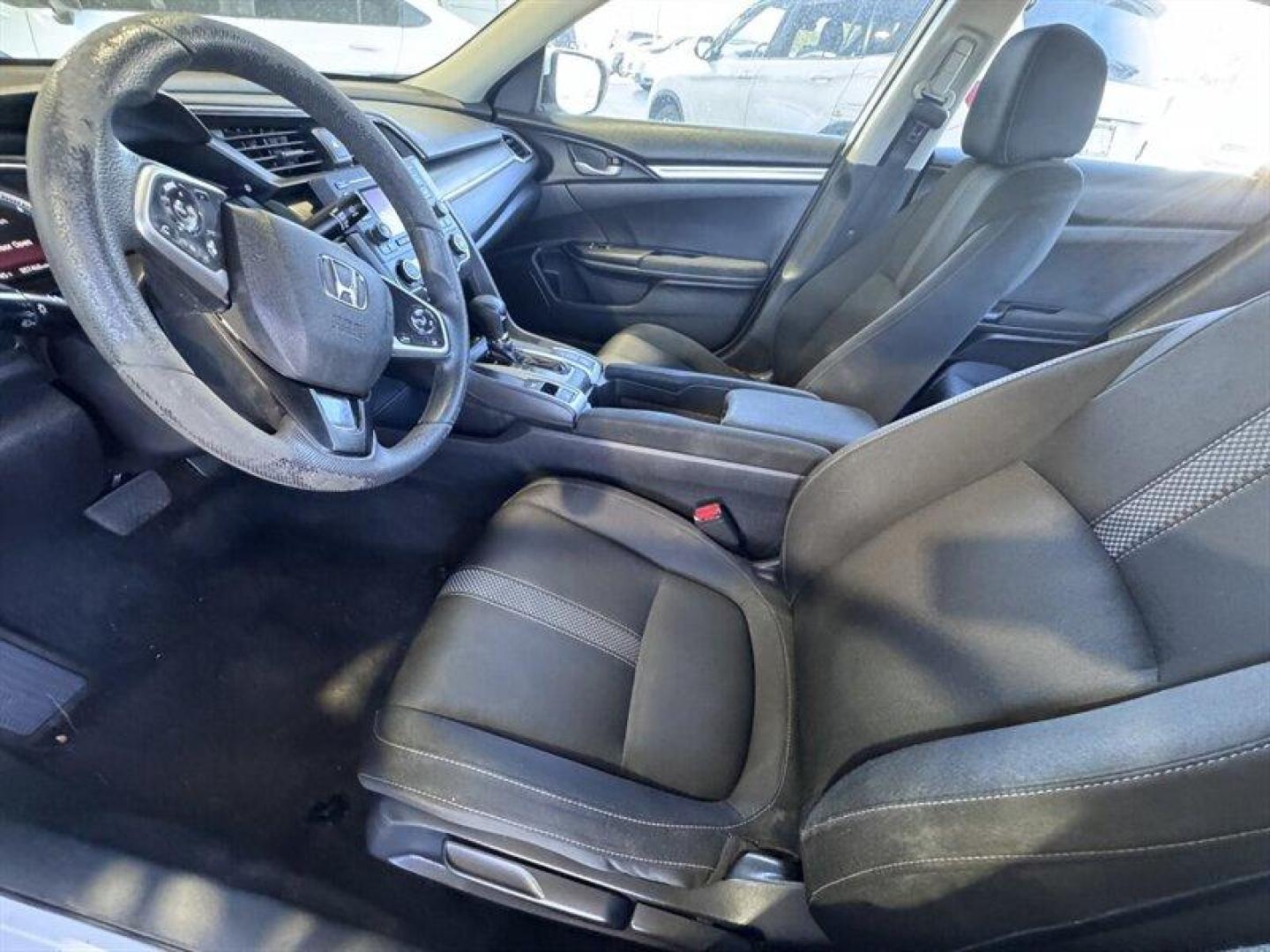 2019 Platinum White Pearl Honda Civic LX (19XFC2F68KE) with an 2.0L I4 158hp 138ft. lbs. engine, Automatic transmission, located at 25355 Eames Street, Channahon, IL, 60410, (815) 467-1807, 41.429108, -88.228432 - Get ready to fall in love with the 2019 Honda Civic LXa compact car thats not just about looks; its the full package! With a peppy 2.0L I4 engine packing 158 horsepower and a torque of 138 ft-lbs, this little beast knows how to make your morning commute feel like a joyride. And with fewer than 58,00 - Photo#12