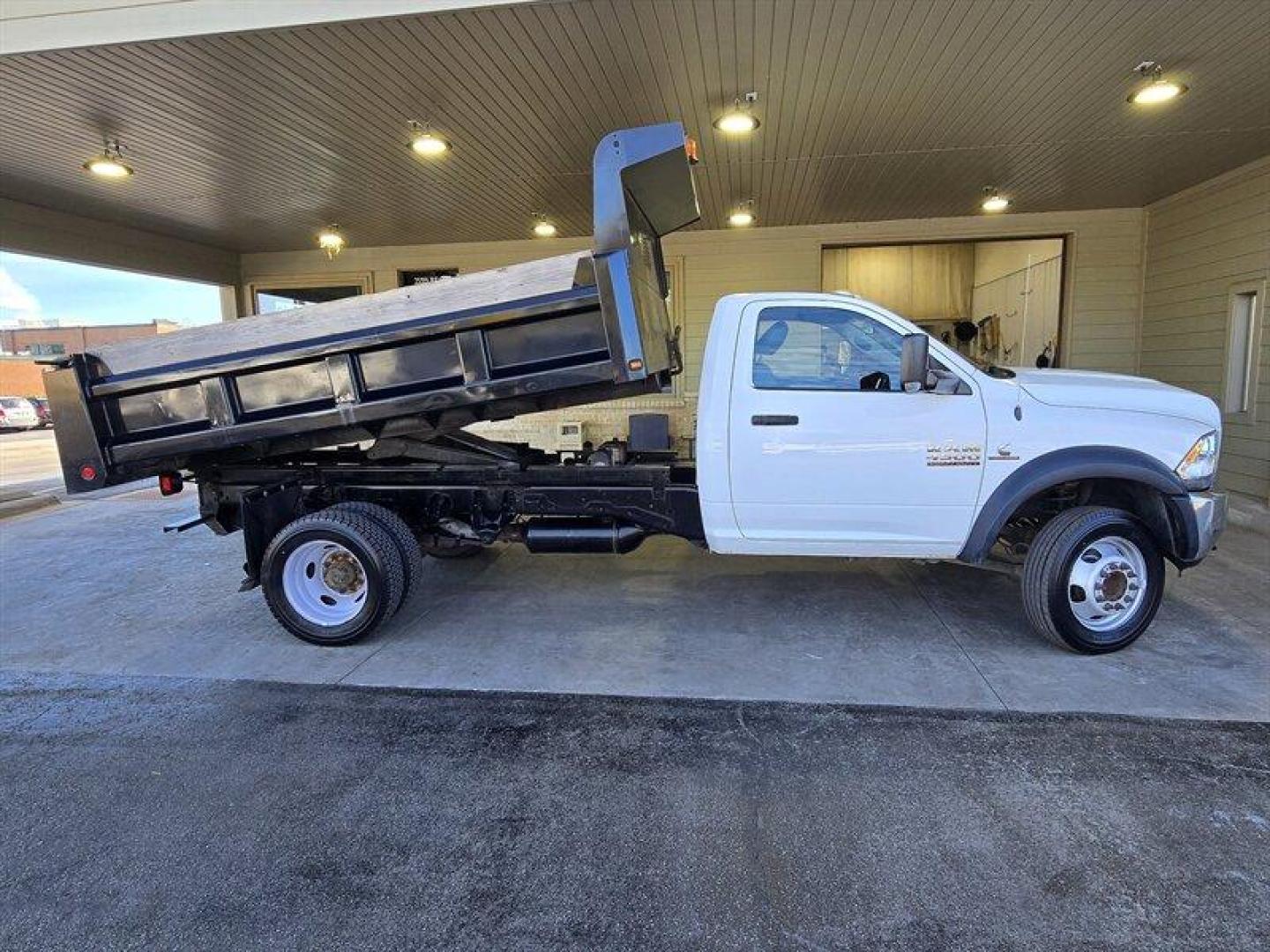 2015 White RAM 4500 Tradesman (3C7WRKBLCFG) , Automatic transmission, located at 25355 Eames Street, Channahon, IL, 60410, (815) 467-1807, 41.429108, -88.228432 - ** 11 FOOT DUMP BODY, NEW TIRES AND BRAKES, READY TO GO TO WORK. ** Introducing the 2015 RAM 4500, a robust and versatile heavy-duty truck designed for both work and play. This particular model comes in a classic White exterior, providing a clean and professional appearance that stands out on the ro - Photo#1