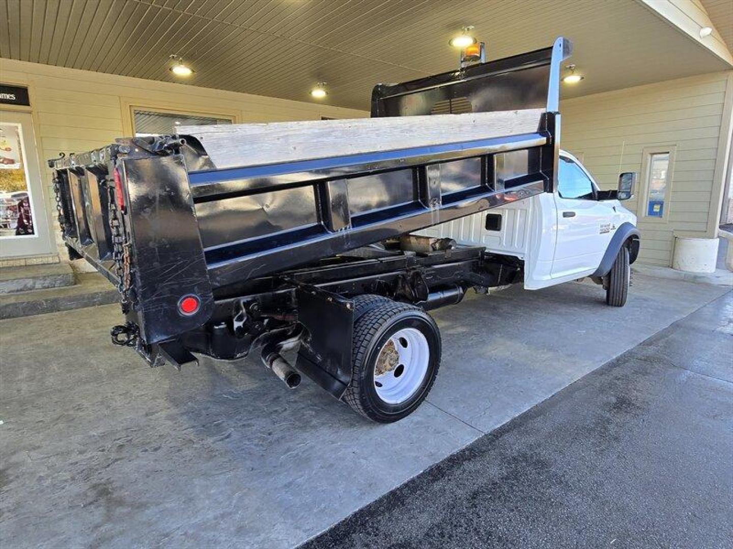 2015 White RAM 4500 Tradesman (3C7WRKBLCFG) , Automatic transmission, located at 25355 Eames Street, Channahon, IL, 60410, (815) 467-1807, 41.429108, -88.228432 - ** 11 FOOT DUMP BODY, NEW TIRES AND BRAKES, READY TO GO TO WORK. ** Introducing the 2015 RAM 4500, a robust and versatile heavy-duty truck designed for both work and play. This particular model comes in a classic White exterior, providing a clean and professional appearance that stands out on the ro - Photo#2