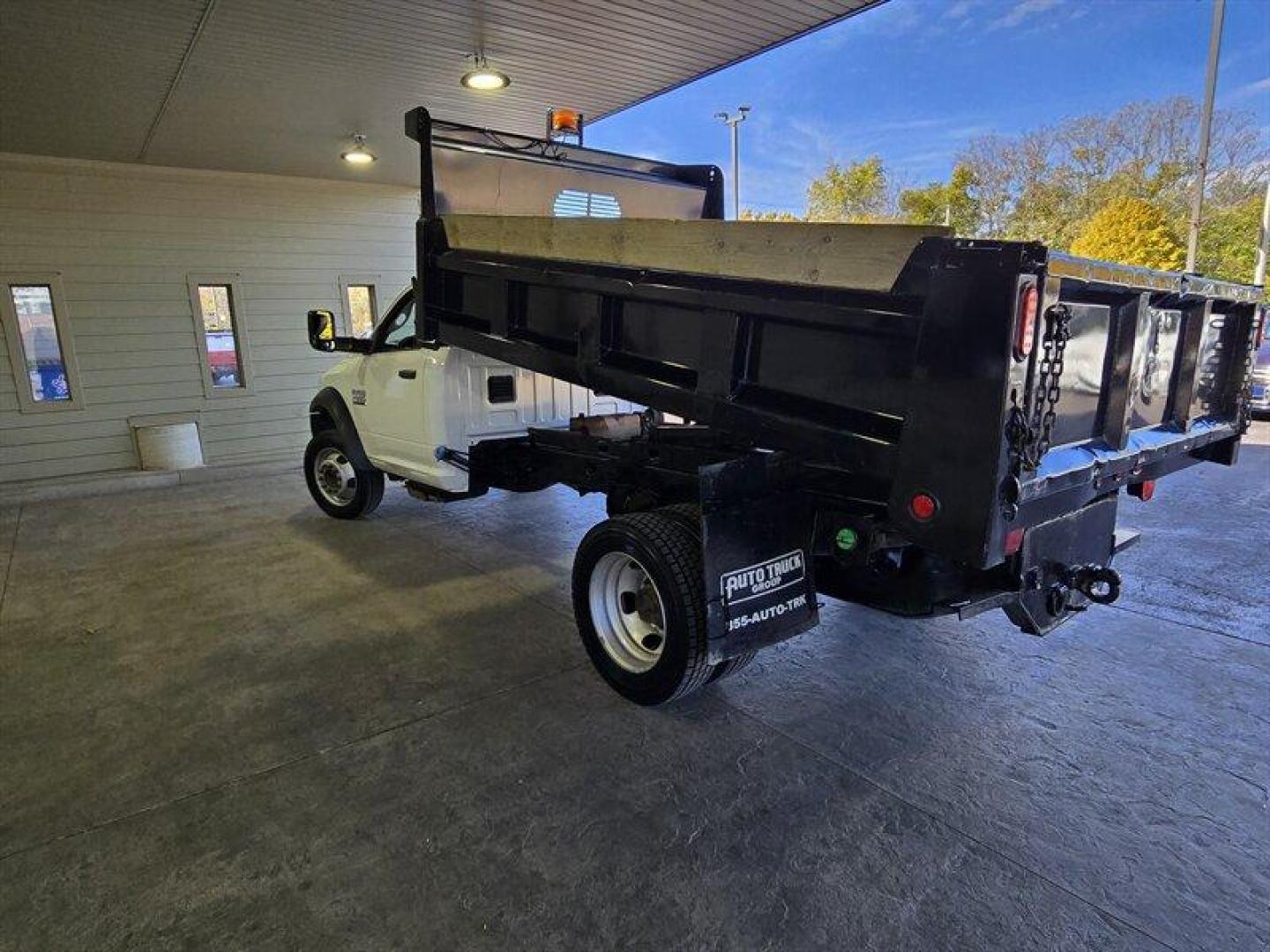 2015 White RAM 4500 Tradesman (3C7WRKBLCFG) , Automatic transmission, located at 25355 Eames Street, Channahon, IL, 60410, (815) 467-1807, 41.429108, -88.228432 - ** 11 FOOT DUMP BODY, NEW TIRES AND BRAKES, READY TO GO TO WORK. ** Introducing the 2015 RAM 4500, a robust and versatile heavy-duty truck designed for both work and play. This particular model comes in a classic White exterior, providing a clean and professional appearance that stands out on the ro - Photo#4