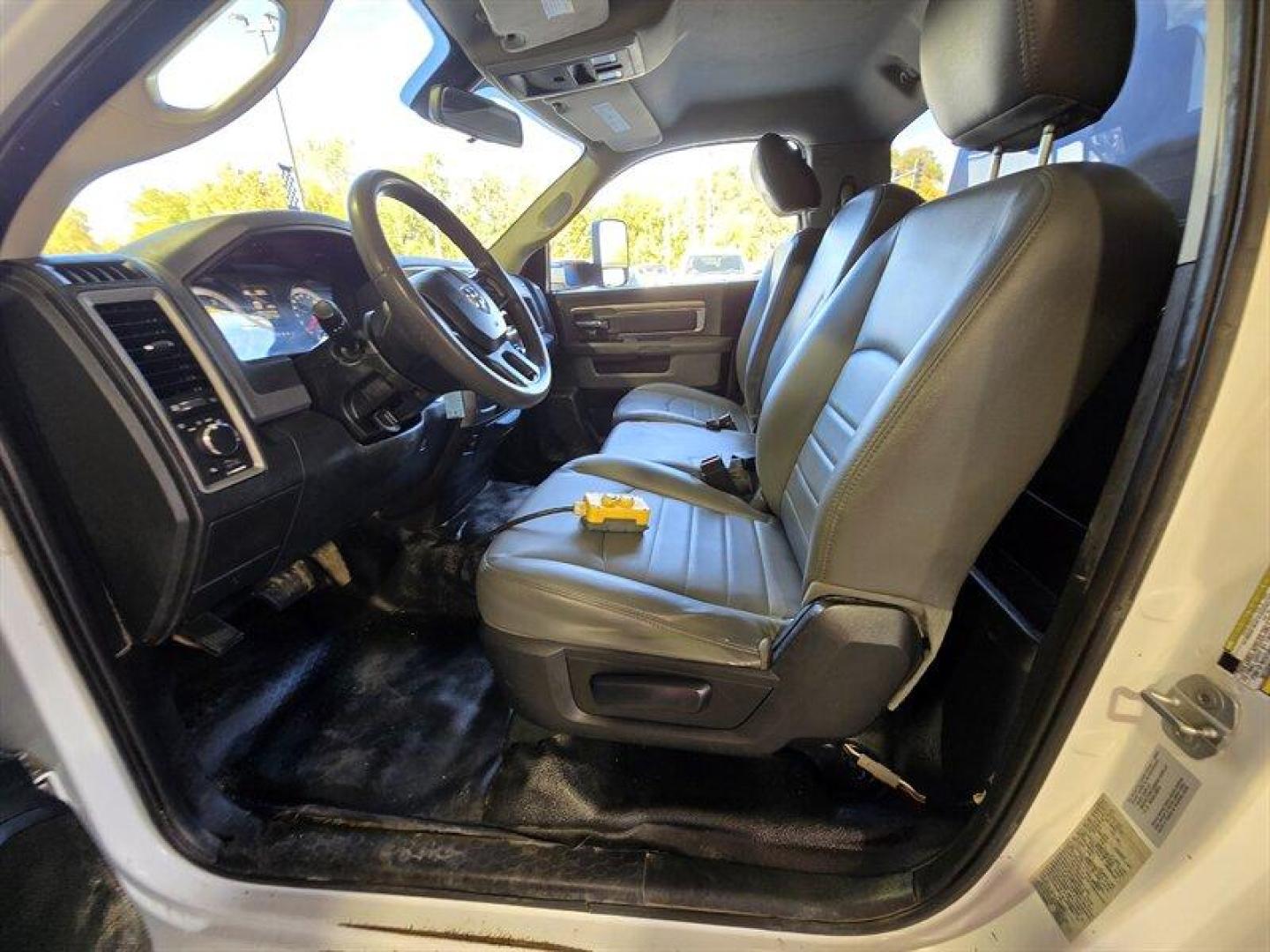 2015 White RAM 4500 Tradesman (3C7WRKBLCFG) , Automatic transmission, located at 25355 Eames Street, Channahon, IL, 60410, (815) 467-1807, 41.429108, -88.228432 - ** 11 FOOT DUMP BODY, NEW TIRES AND BRAKES, READY TO GO TO WORK. ** Introducing the 2015 RAM 4500, a robust and versatile heavy-duty truck designed for both work and play. This particular model comes in a classic White exterior, providing a clean and professional appearance that stands out on the ro - Photo#8