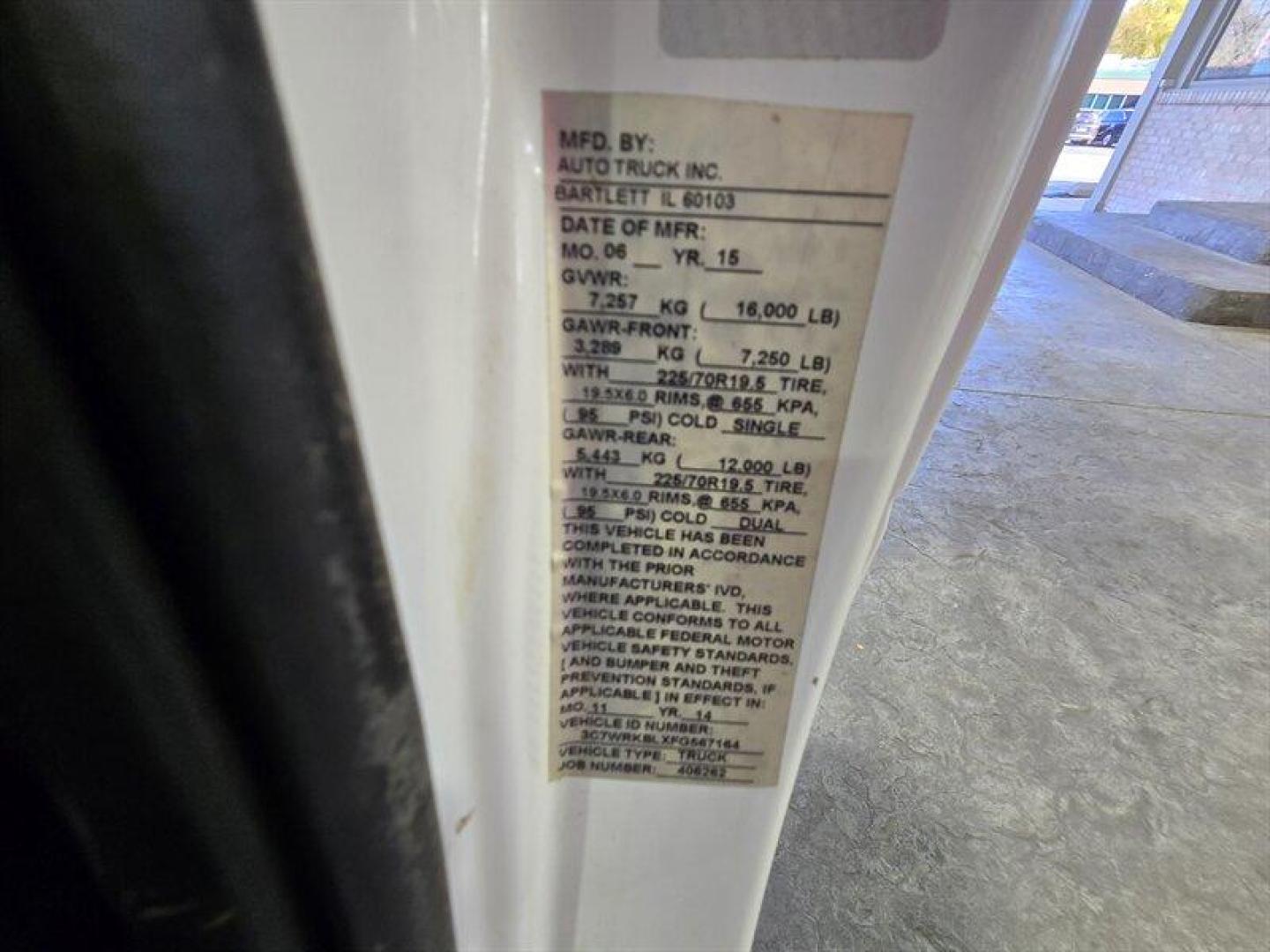 2015 White RAM 4500 Tradesman (3C7WRKBLCFG) , Automatic transmission, located at 25355 Eames Street, Channahon, IL, 60410, (815) 467-1807, 41.429108, -88.228432 - ** 11 FOOT DUMP BODY, NEW TIRES AND BRAKES, READY TO GO TO WORK. ** Introducing the 2015 RAM 4500, a robust and versatile heavy-duty truck designed for both work and play. This particular model comes in a classic White exterior, providing a clean and professional appearance that stands out on the ro - Photo#20