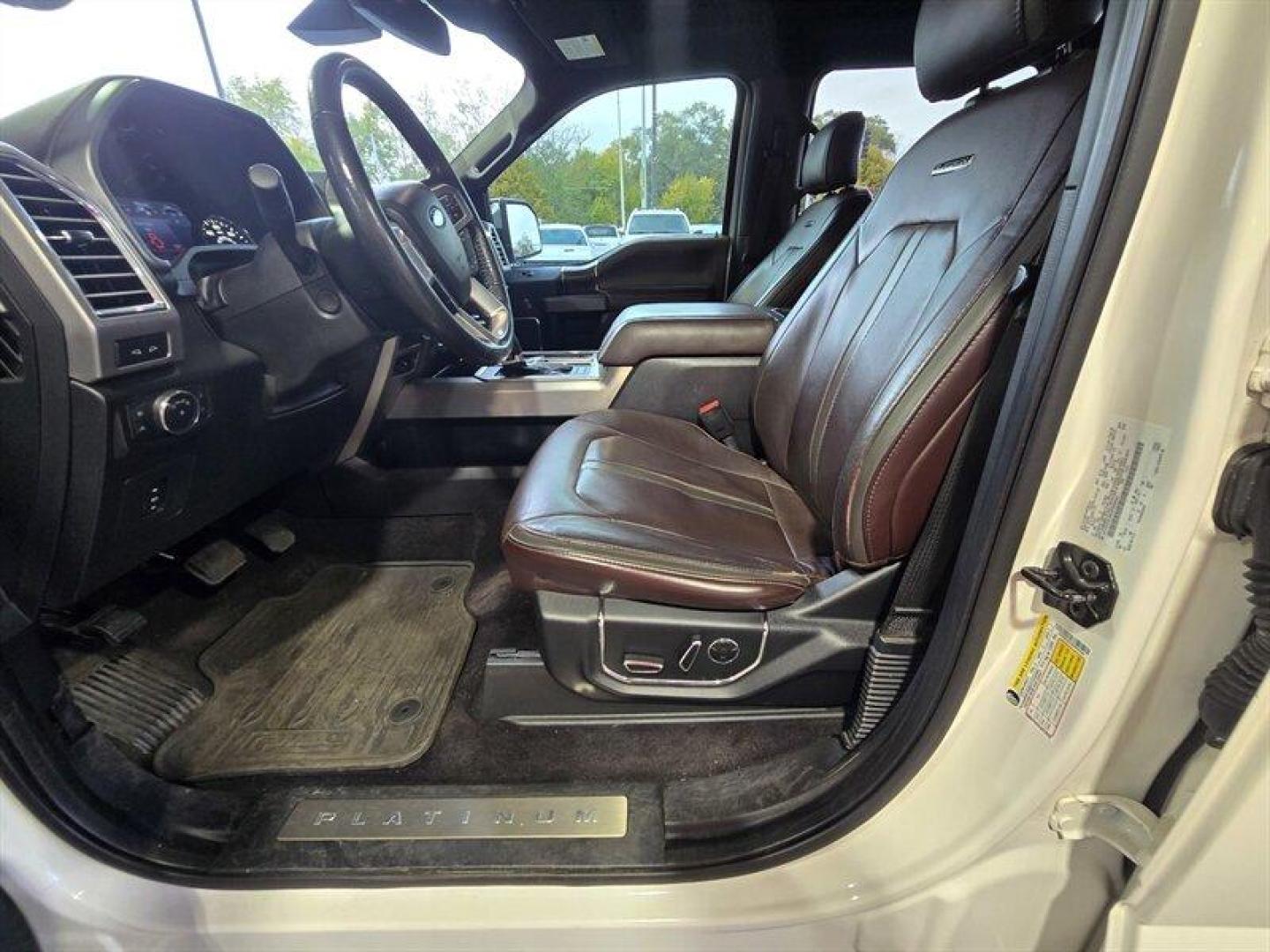2016 White Platinum Metallic Tri-Coat Ford F-150 Platinum (1FTEW1EG3GF) with an EcoBoost 3.5L Twin Turbo V6 365hp 420ft. lbs. engine, Automatic transmission, located at 25355 Eames Street, Channahon, IL, 60410, (815) 467-1807, 41.429108, -88.228432 - Introducing the 2016 Ford F-150 Platinum, a robust and versatile pickup that combines performance with luxury. This model is powered by the EcoBoost 3.5L Twin Turbo V6 engine, delivering an impressive 365 horsepower and 420 lb-ft of torque, making it well-suited for both work and play. With its stro - Photo#9