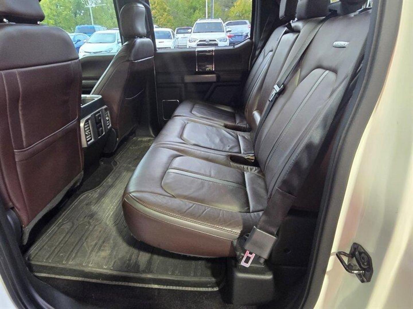 2016 White Platinum Metallic Tri-Coat Ford F-150 Platinum (1FTEW1EG3GF) with an EcoBoost 3.5L Twin Turbo V6 365hp 420ft. lbs. engine, Automatic transmission, located at 25355 Eames Street, Channahon, IL, 60410, (815) 467-1807, 41.429108, -88.228432 - Introducing the 2016 Ford F-150 Platinum, a robust and versatile pickup that combines performance with luxury. This model is powered by the EcoBoost 3.5L Twin Turbo V6 engine, delivering an impressive 365 horsepower and 420 lb-ft of torque, making it well-suited for both work and play. With its stro - Photo#24