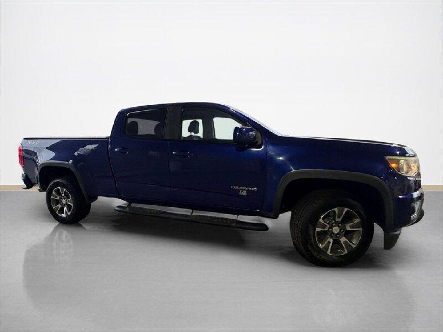 2015 Laser Blue Chevrolet Colorado Z71 (1GCGTCE3XF1) with an 3.6L V6 305hp 269ft. lbs. engine, Automatic transmission, located at 25355 Eames Street, Channahon, IL, 60410, (815) 467-1807, 41.429108, -88.228432 - Get ready to turn heads with the 2015 Chevrolet Colorado Z71, a truck thats as tough as nails and just as charming! Drenched in a dazzling Laser Blue exterior, this beauty is not just a pretty face; its powered by a robust 3.6L V6 engine that roars with 305 horsepower and 269 ft-lbs of torque. Wheth - Photo#1
