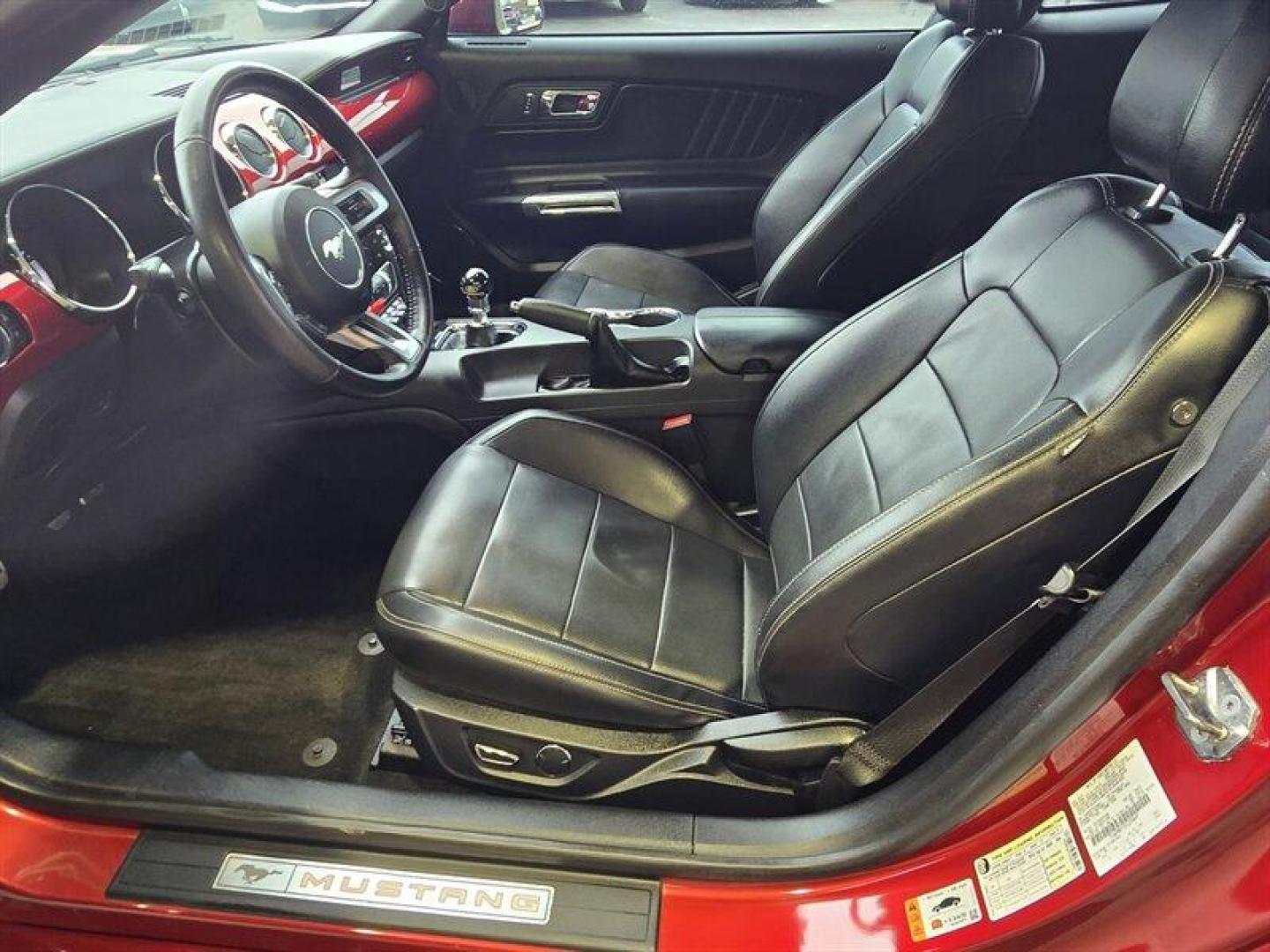 2016 Ruby Red Metallic Tinted Clearcoat Ford Mustang GT Premium (1FA6P8CF7G5) with an 5.0L V8 435hp 400ft. lbs. engine, 6 Speed Manual transmission, located at 25355 Eames Street, Channahon, IL, 60410, (815) 467-1807, 41.429108, -88.228432 - Get ready to unleash your inner speed demon with this 2016 Ford Mustang GT Premium, because this beauty isnt just a car; its a statement on wheels! Drenched in a head-turning Ruby Red Metallic Tinted Clearcoat, this Mustang is practically begging to be admired from every angle. Seriously, if looks c - Photo#9