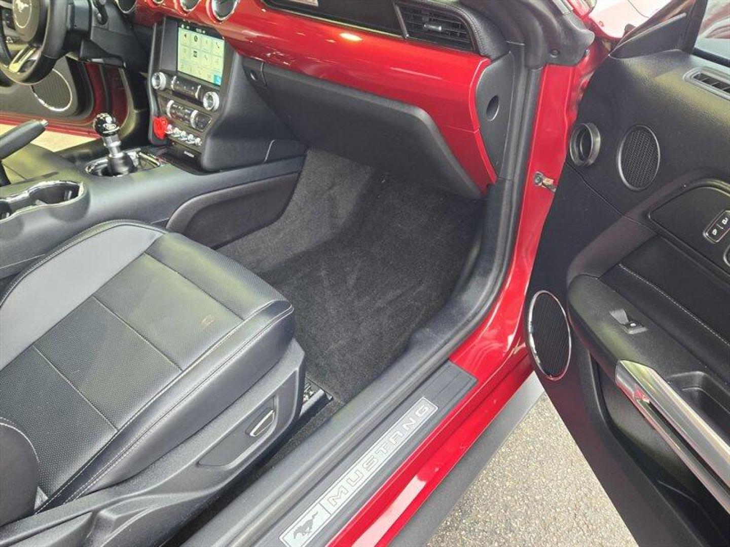 2016 Ruby Red Metallic Tinted Clearcoat Ford Mustang GT Premium (1FA6P8CF7G5) with an 5.0L V8 435hp 400ft. lbs. engine, 6 Speed Manual transmission, located at 25355 Eames Street, Channahon, IL, 60410, (815) 467-1807, 41.429108, -88.228432 - Get ready to unleash your inner speed demon with this 2016 Ford Mustang GT Premium, because this beauty isnt just a car; its a statement on wheels! Drenched in a head-turning Ruby Red Metallic Tinted Clearcoat, this Mustang is practically begging to be admired from every angle. Seriously, if looks c - Photo#26