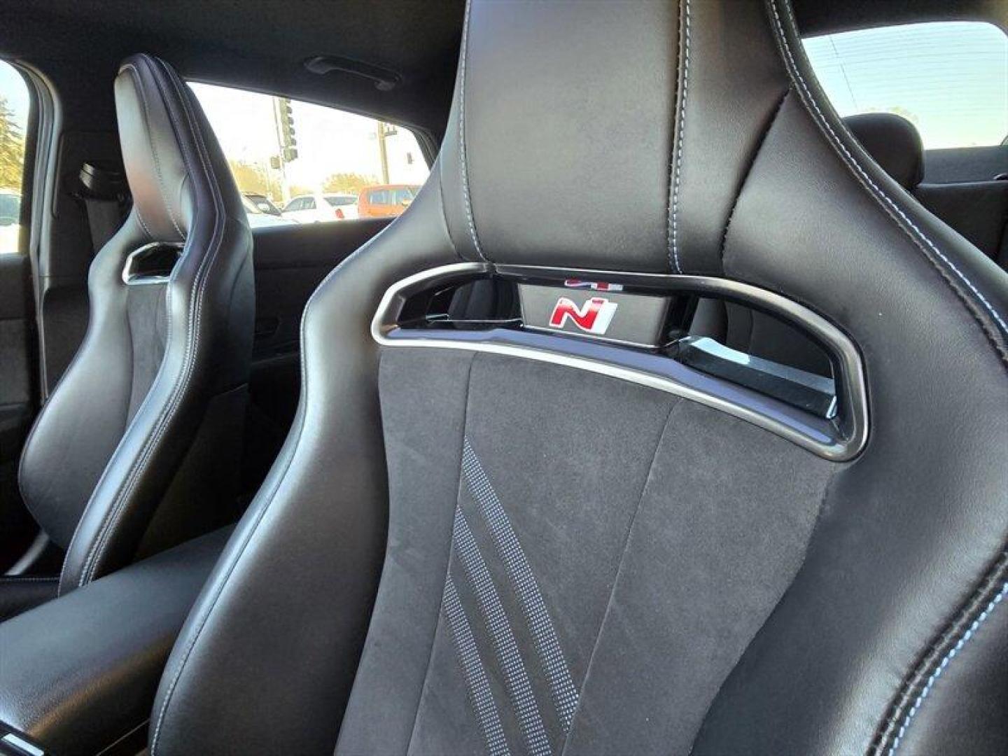 2023 Phantom Black Pearl Hyundai ELANTRA N (KMHLW4AK6PU) with an 2.0L Turbo I4 276hp 289ft. lbs. engine, 8 Speed Dual Clutch transmission, located at 25355 Eames Street, Channahon, IL, 60410, (815) 467-1807, 41.429108, -88.228432 - Introducing the 2023 Hyundai ELANTRA N the spicy little number thats ready to turn heads and leave a trail of envy in its wake! With its sleek Onyx Black exterior, this bad boy is not just a car; its a statement. Get ready to stand out in a crowd, because this ride doesnt do subtle. Under the hood - Photo#11