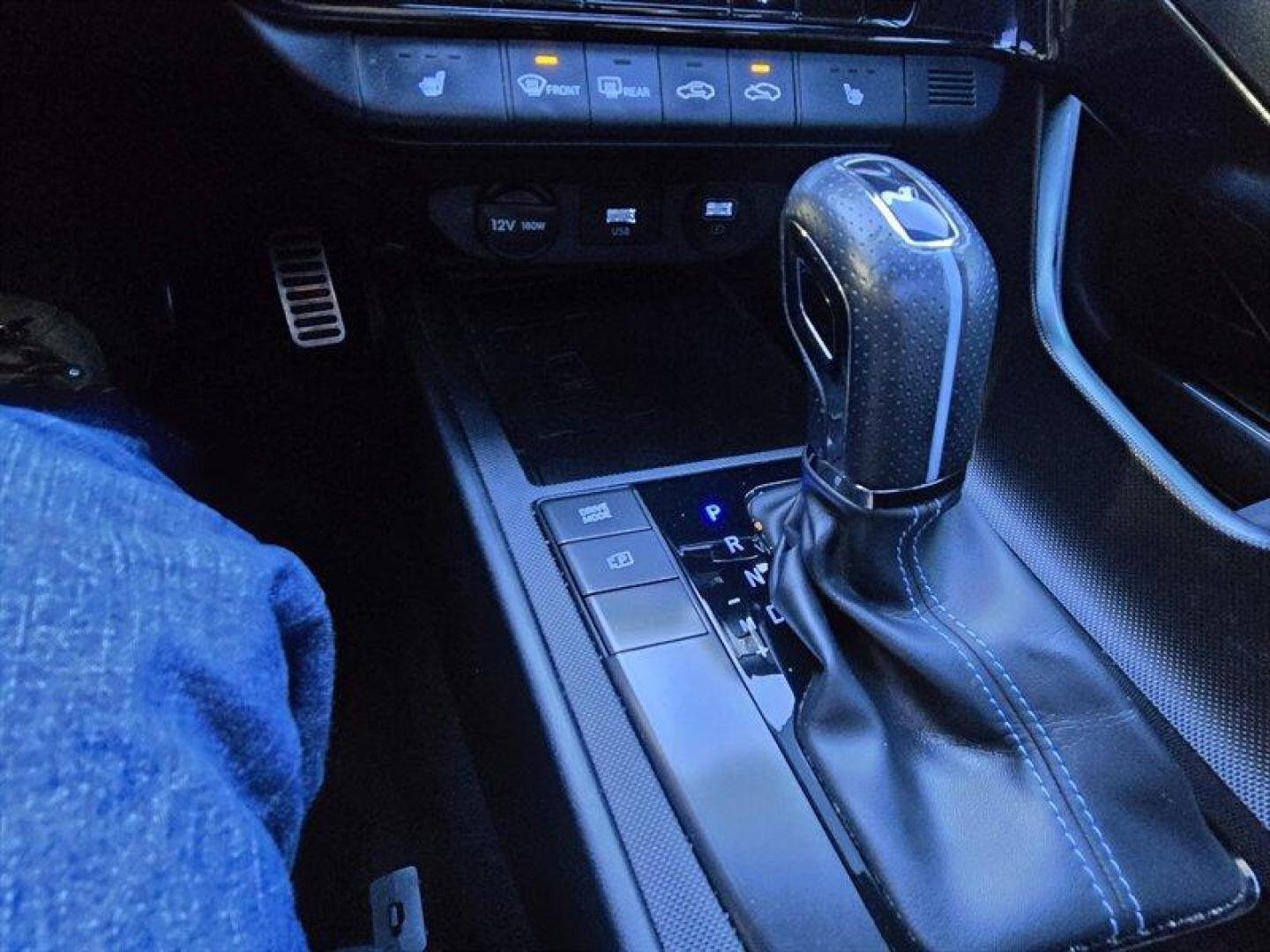 2023 Phantom Black Pearl Hyundai ELANTRA N (KMHLW4AK6PU) with an 2.0L Turbo I4 276hp 289ft. lbs. engine, 8 Speed Dual Clutch transmission, located at 25355 Eames Street, Channahon, IL, 60410, (815) 467-1807, 41.429108, -88.228432 - Introducing the 2023 Hyundai ELANTRA N the spicy little number thats ready to turn heads and leave a trail of envy in its wake! With its sleek Onyx Black exterior, this bad boy is not just a car; its a statement. Get ready to stand out in a crowd, because this ride doesnt do subtle. Under the hood - Photo#20