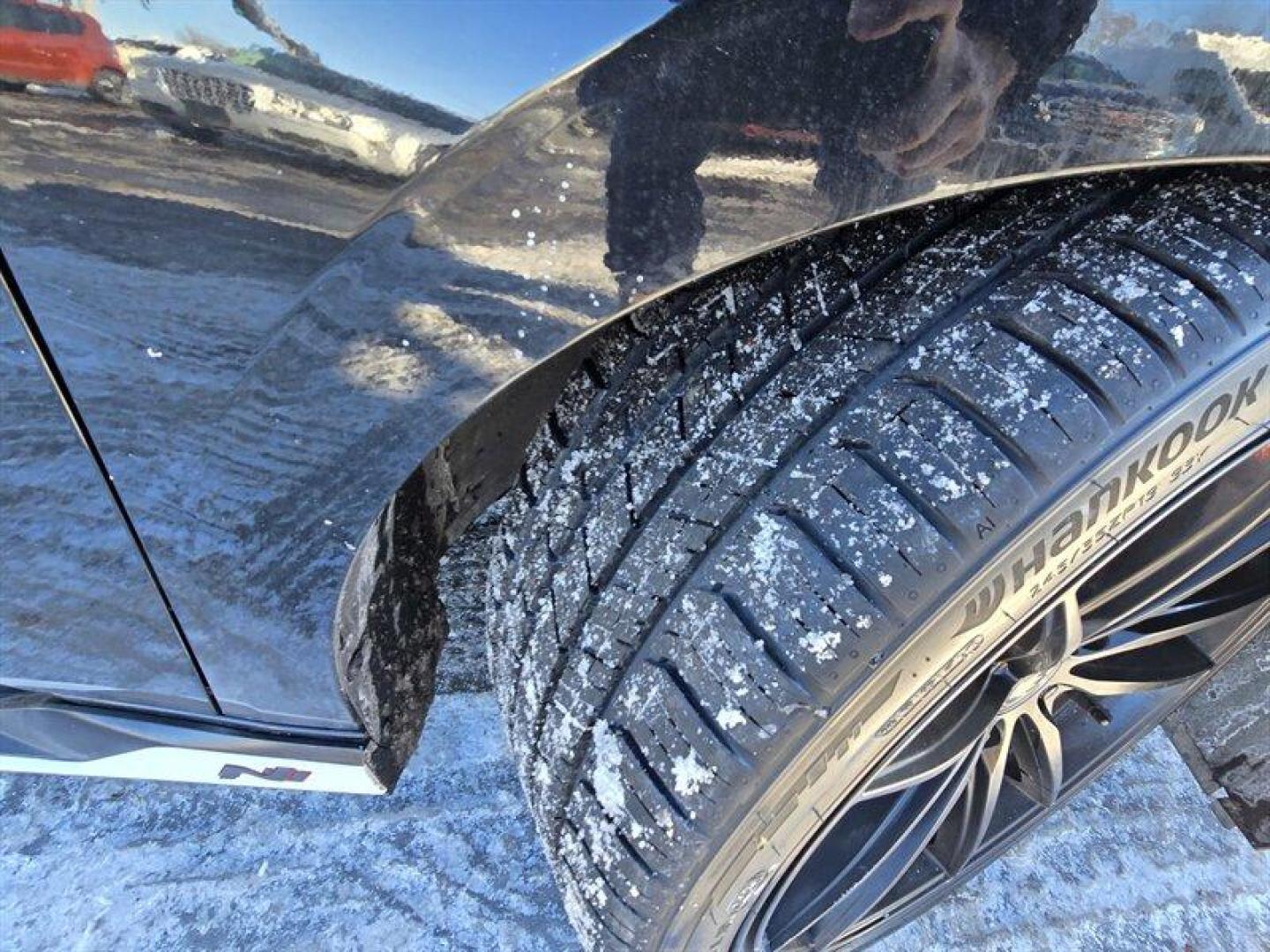 2023 Phantom Black Pearl Hyundai ELANTRA N (KMHLW4AK6PU) with an 2.0L Turbo I4 276hp 289ft. lbs. engine, 8 Speed Dual Clutch transmission, located at 25355 Eames Street, Channahon, IL, 60410, (815) 467-1807, 41.429108, -88.228432 - Introducing the 2023 Hyundai ELANTRA N the spicy little number thats ready to turn heads and leave a trail of envy in its wake! With its sleek Onyx Black exterior, this bad boy is not just a car; its a statement. Get ready to stand out in a crowd, because this ride doesnt do subtle. Under the hood - Photo#29