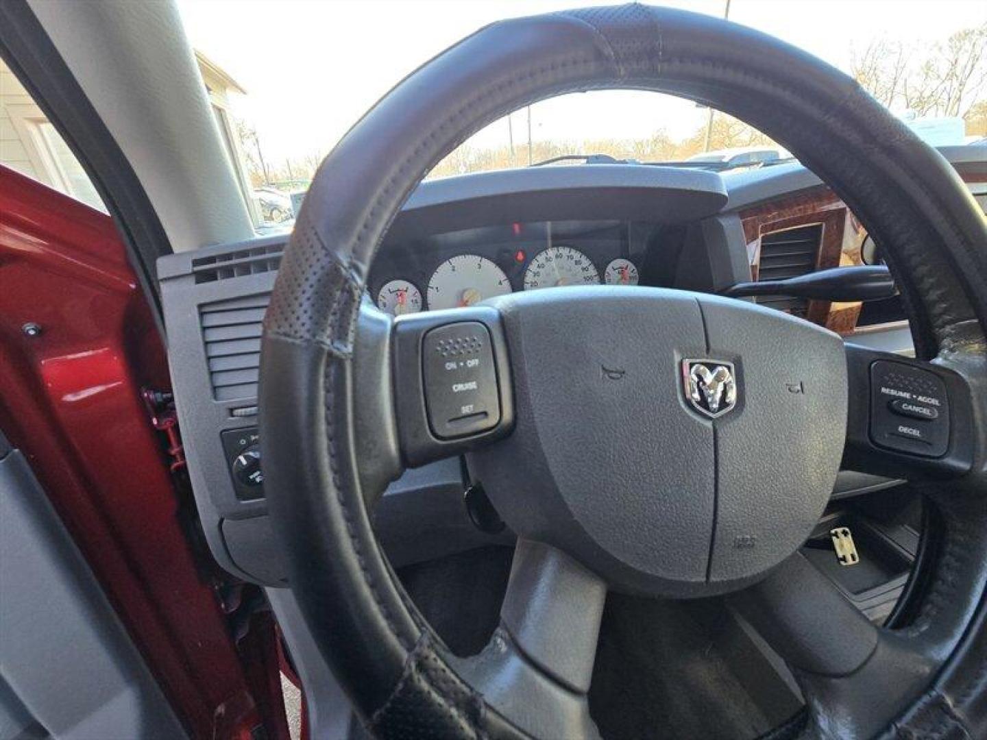 2006 Flame Red Clearcoat/Bright Silver Metallic Clearco Dodge Ram 2500 SLT (1D7KS28C26J) with an 5.9L Turbocharged Diesel I6 OHV 24V FI Engine engine, Automatic transmission, located at 25355 Eames Street, Channahon, IL, 60410, (815) 467-1807, 41.429108, -88.228432 - ** LOCAL TRADE IN, ARIZONA TRUCK. ** Introducing the 2006 Dodge Ram 2500 SLT, a robust and reliable workhorse designed to tackle your toughest tasks with ease. This truck is powered by a formidable 5.9L Turbocharged Diesel I6 OHV 24V FI Engine, delivering impressive torque and towing capacity, makin - Photo#13