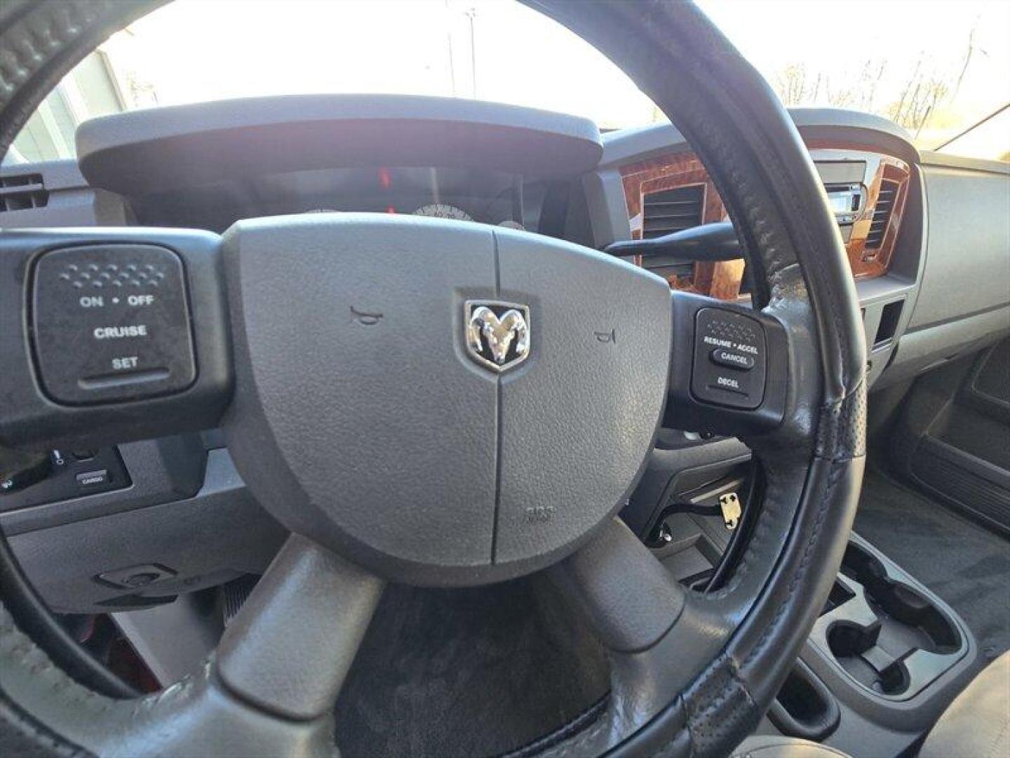 2006 Flame Red Clearcoat/Bright Silver Metallic Clearco Dodge Ram 2500 SLT (1D7KS28C26J) with an 5.9L Turbocharged Diesel I6 OHV 24V FI Engine engine, Automatic transmission, located at 25355 Eames Street, Channahon, IL, 60410, (815) 467-1807, 41.429108, -88.228432 - ** LOCAL TRADE IN, ARIZONA TRUCK. ** Introducing the 2006 Dodge Ram 2500 SLT, a robust and reliable workhorse designed to tackle your toughest tasks with ease. This truck is powered by a formidable 5.9L Turbocharged Diesel I6 OHV 24V FI Engine, delivering impressive torque and towing capacity, makin - Photo#14