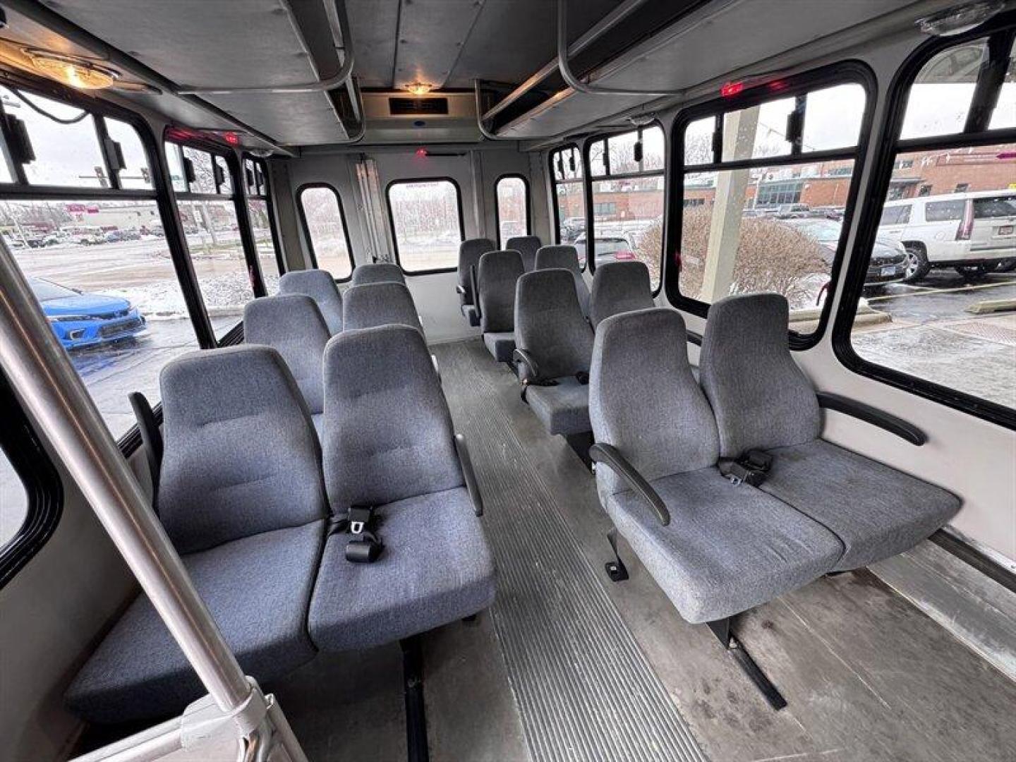 2004 White Chevrolet Express Base Cutaway (1GBJG31UX41) with an GM Vortec 6000 6.0L V8 345hp 380ft. lbs. engine, Automatic transmission, located at 25355 Eames Street, Channahon, IL, 60410, (815) 467-1807, 41.429108, -88.228432 - Introducing the 2004 Chevrolet Express 15 Passenger Bus the ultimate ride for those who love to roll deep! This beauty is powered by a robust 6.0L V8 engine, which means youll have all the muscle you need to haul your crew around town or across the country. With just under 57,000 miles on the clock - Photo#10