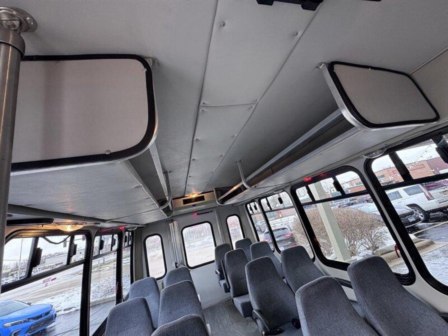 2004 White Chevrolet Express Base Cutaway (1GBJG31UX41) with an GM Vortec 6000 6.0L V8 345hp 380ft. lbs. engine, Automatic transmission, located at 25355 Eames Street, Channahon, IL, 60410, (815) 467-1807, 41.429108, -88.228432 - Introducing the 2004 Chevrolet Express 15 Passenger Bus the ultimate ride for those who love to roll deep! This beauty is powered by a robust 6.0L V8 engine, which means youll have all the muscle you need to haul your crew around town or across the country. With just under 57,000 miles on the clock - Photo#11