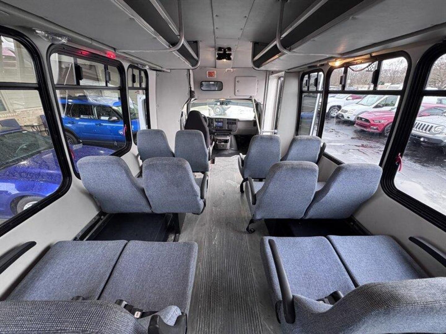 2004 White Chevrolet Express Base Cutaway (1GBJG31UX41) with an GM Vortec 6000 6.0L V8 345hp 380ft. lbs. engine, Automatic transmission, located at 25355 Eames Street, Channahon, IL, 60410, (815) 467-1807, 41.429108, -88.228432 - Introducing the 2004 Chevrolet Express 15 Passenger Bus the ultimate ride for those who love to roll deep! This beauty is powered by a robust 6.0L V8 engine, which means youll have all the muscle you need to haul your crew around town or across the country. With just under 57,000 miles on the clock - Photo#16