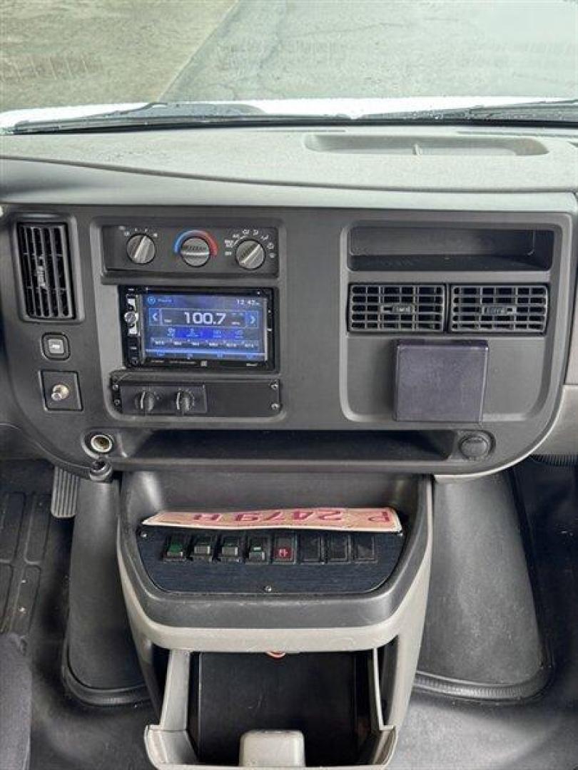 2004 White Chevrolet Express Base Cutaway (1GBJG31UX41) with an GM Vortec 6000 6.0L V8 345hp 380ft. lbs. engine, Automatic transmission, located at 25355 Eames Street, Channahon, IL, 60410, (815) 467-1807, 41.429108, -88.228432 - Introducing the 2004 Chevrolet Express 15 Passenger Bus the ultimate ride for those who love to roll deep! This beauty is powered by a robust 6.0L V8 engine, which means youll have all the muscle you need to haul your crew around town or across the country. With just under 57,000 miles on the clock - Photo#19