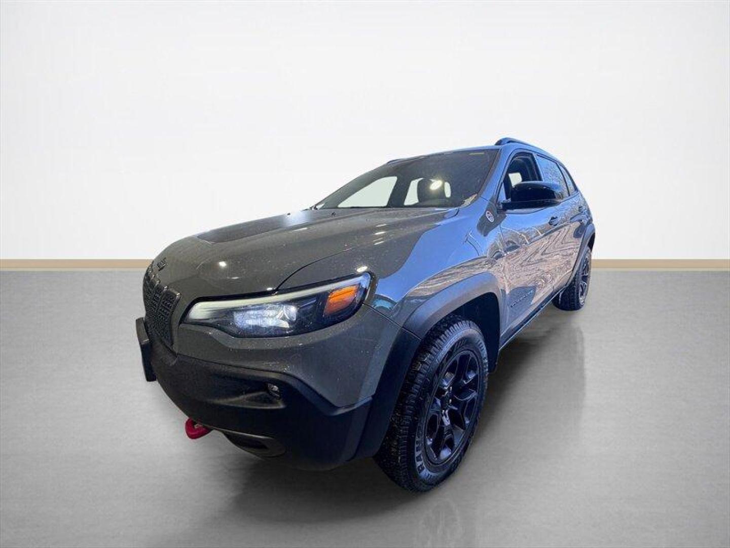 2022 Granite Crystal Metallic Clear Coat Jeep Cherokee Trailhawk (1C4PJMBX7ND) with an 3.2L V6 271hp 239ft. lbs. engine, Automatic transmission, located at 25355 Eames Street, Channahon, IL, 60410, (815) 467-1807, 41.429108, -88.228432 - **2022 Jeep Cherokee Trailhawk A Masterpiece of Off-Road Prowess and Urban Elegance** Step into the realm of adventure with the breathtaking 2022 Jeep Cherokee Trailhawk, a vehicle that seamlessly marries rugged off-road capability with sophisticated urban style. Dressed in the striking Granite Cr - Photo#7