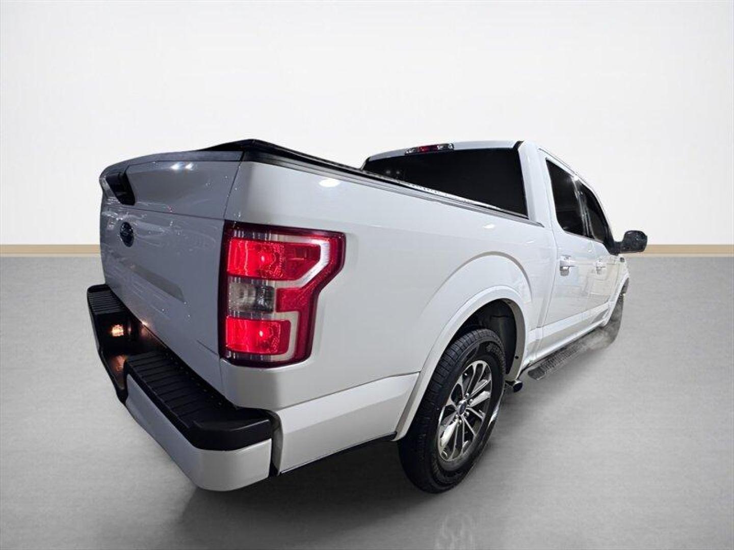 2019 Oxford White Ford F-150 XLT (1FTEW1E55KF) with an 5.0L Flex Fuel V8 395hp 400ft. lbs. engine, Automatic transmission, located at 25355 Eames Street, Channahon, IL, 60410, (815) 467-1807, 41.429108, -88.228432 - This 2019 Ford F-150 didnt come to blend init came to make an entrance. Equipped with the FX4 package, this truck means business on and off the pavement, but the real attitude shows up the second you hear it fire up. Thanks to an aftermarket lowering kit and a fierce-sounding exhaust, this F-150 sit - Photo#3