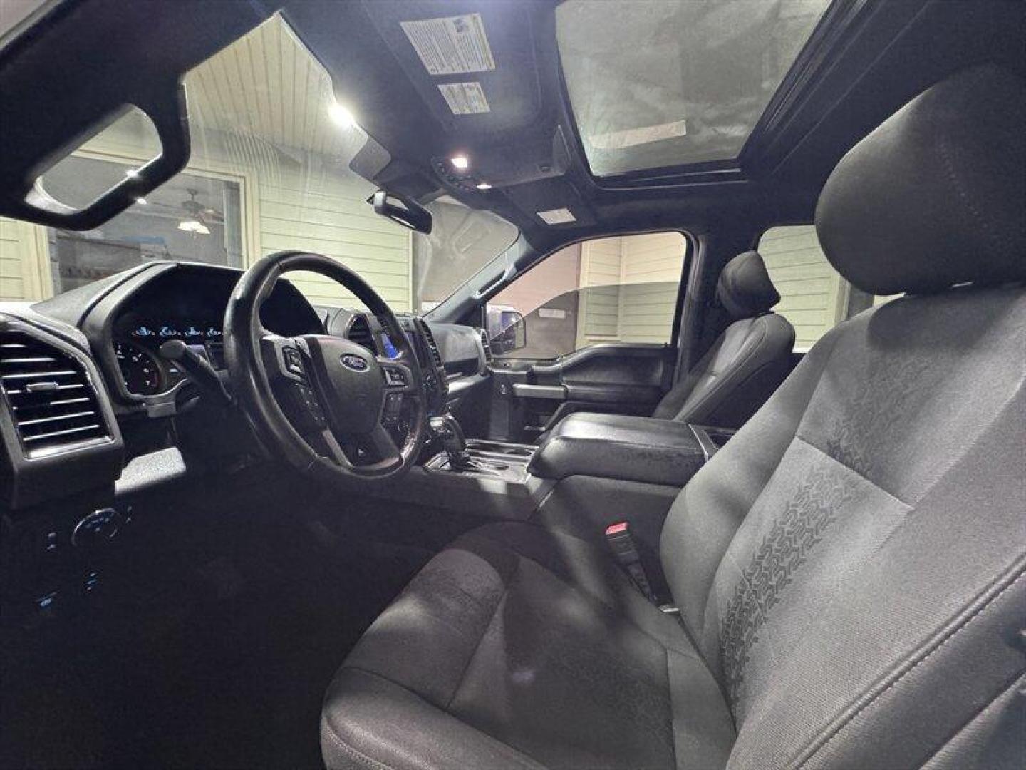 2019 Oxford White Ford F-150 XLT (1FTEW1E55KF) with an 5.0L Flex Fuel V8 395hp 400ft. lbs. engine, Automatic transmission, located at 25355 Eames Street, Channahon, IL, 60410, (815) 467-1807, 41.429108, -88.228432 - This 2019 Ford F-150 didnt come to blend init came to make an entrance. Equipped with the FX4 package, this truck means business on and off the pavement, but the real attitude shows up the second you hear it fire up. Thanks to an aftermarket lowering kit and a fierce-sounding exhaust, this F-150 sit - Photo#11