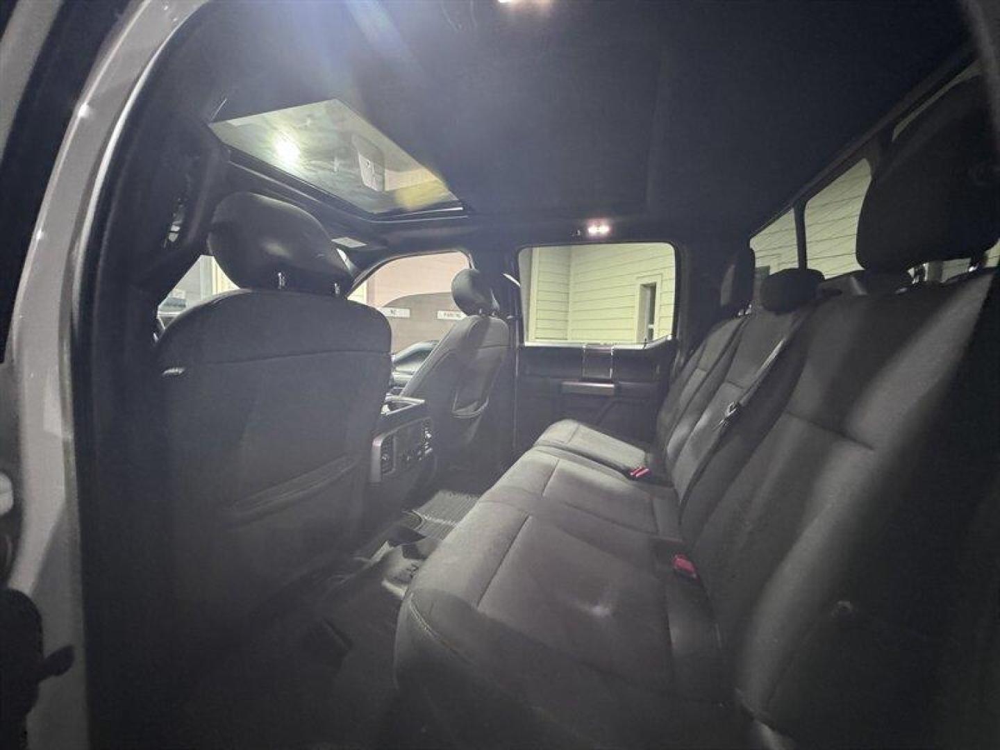 2019 Oxford White Ford F-150 XLT (1FTEW1E55KF) with an 5.0L Flex Fuel V8 395hp 400ft. lbs. engine, Automatic transmission, located at 25355 Eames Street, Channahon, IL, 60410, (815) 467-1807, 41.429108, -88.228432 - This 2019 Ford F-150 didnt come to blend init came to make an entrance. Equipped with the FX4 package, this truck means business on and off the pavement, but the real attitude shows up the second you hear it fire up. Thanks to an aftermarket lowering kit and a fierce-sounding exhaust, this F-150 sit - Photo#12