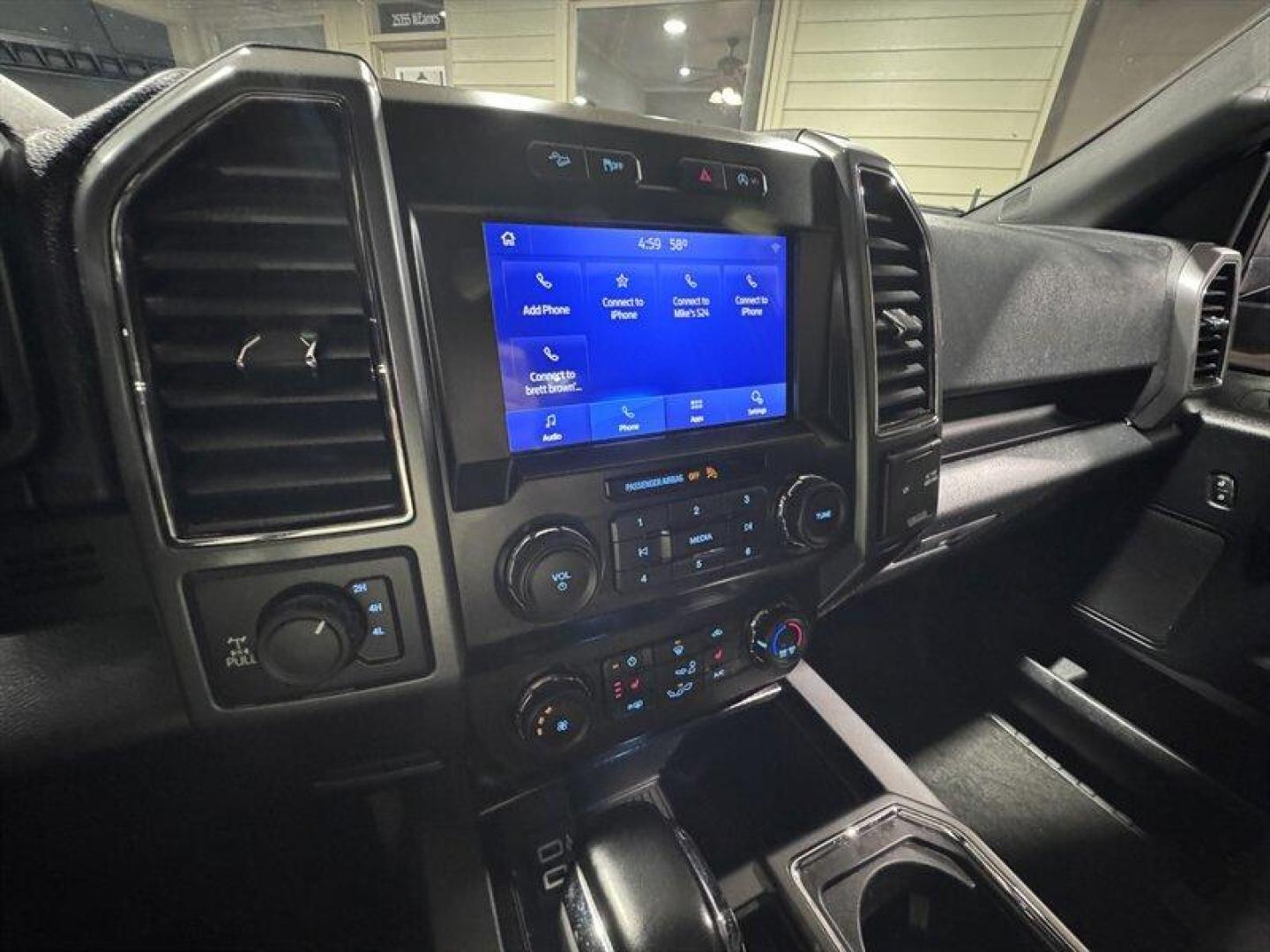 2019 Oxford White Ford F-150 XLT (1FTEW1E55KF) with an 5.0L Flex Fuel V8 395hp 400ft. lbs. engine, Automatic transmission, located at 25355 Eames Street, Channahon, IL, 60410, (815) 467-1807, 41.429108, -88.228432 - This 2019 Ford F-150 didnt come to blend init came to make an entrance. Equipped with the FX4 package, this truck means business on and off the pavement, but the real attitude shows up the second you hear it fire up. Thanks to an aftermarket lowering kit and a fierce-sounding exhaust, this F-150 sit - Photo#18