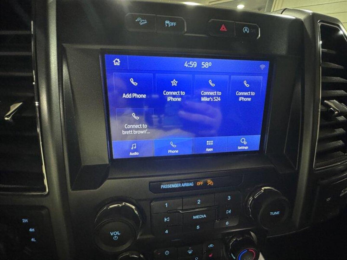 2019 Oxford White Ford F-150 XLT (1FTEW1E55KF) with an 5.0L Flex Fuel V8 395hp 400ft. lbs. engine, Automatic transmission, located at 25355 Eames Street, Channahon, IL, 60410, (815) 467-1807, 41.429108, -88.228432 - This 2019 Ford F-150 didnt come to blend init came to make an entrance. Equipped with the FX4 package, this truck means business on and off the pavement, but the real attitude shows up the second you hear it fire up. Thanks to an aftermarket lowering kit and a fierce-sounding exhaust, this F-150 sit - Photo#19