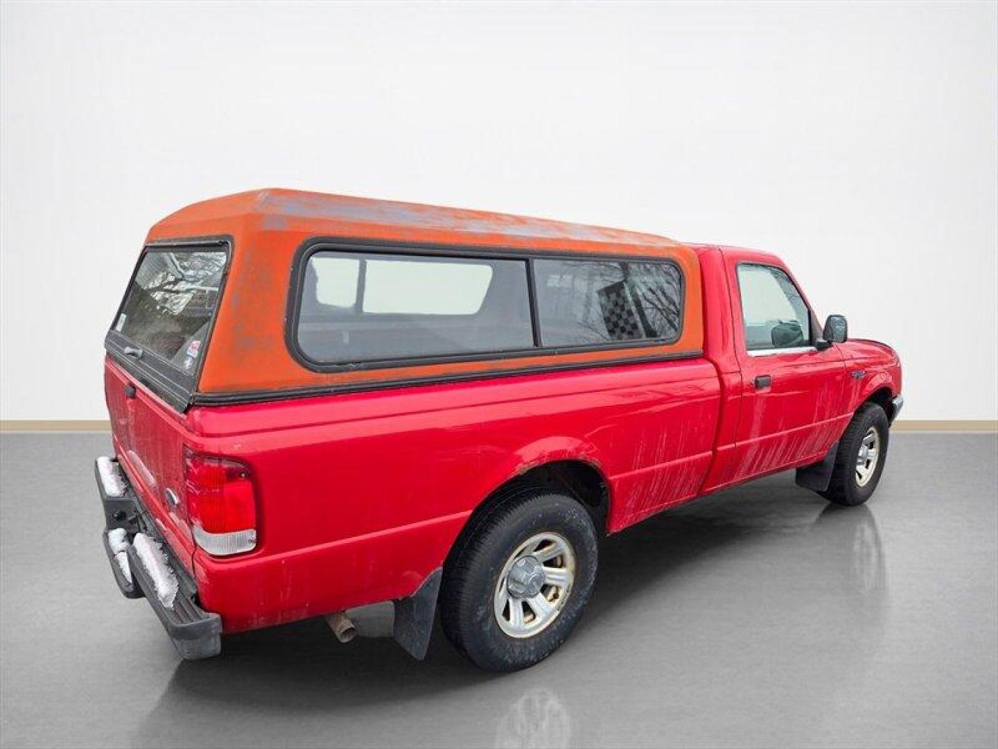 2000 Bright Red Clear Coat Ford Ranger XL (1FTYR10C8YP) with an 2.5L I4 119hp 146ft. lbs. engine, Automatic transmission, located at 25355 Eames Street, Channahon, IL, 60410, (815) 467-1807, 41.429108, -88.228432 - ** LOCAL TRADE IN, WHOLESALE AS-IS SPECIAL. HAS SOME RUST AND THE HOOD RELEASE CABLE IS BROKE.**Introducing the 2000 Ford Ranger XL, a reliable compact pickup that combines functionality with efficiency. Powered by a robust 2.5L I4 engine, this Ranger delivers a respectable 119 horsepower and 146 ft - Photo#3
