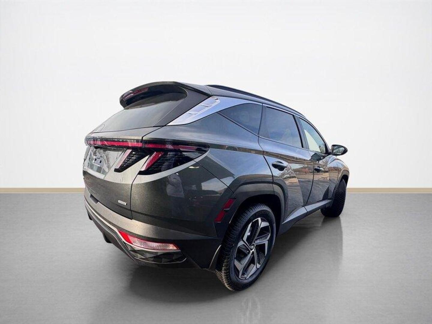 2022 Amazon Gray Hyundai TUCSON Hybrid SEL Convenience (KM8JFCA11NU) with an 1.6L Hybrid Turbo I4 226hp 258ft. lbs. engine, Automatic transmission, located at 25355 Eames Street, Channahon, IL, 60410, (815) 467-1807, 41.429108, -88.228432 - Photo#3