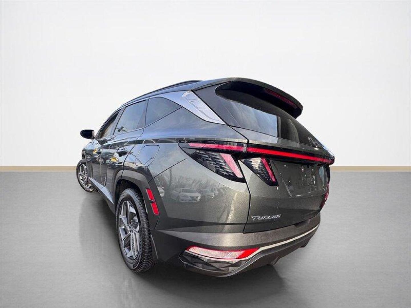2022 Amazon Gray Hyundai TUCSON Hybrid SEL Convenience (KM8JFCA11NU) with an 1.6L Hybrid Turbo I4 226hp 258ft. lbs. engine, Automatic transmission, located at 25355 Eames Street, Channahon, IL, 60410, (815) 467-1807, 41.429108, -88.228432 - Photo#5