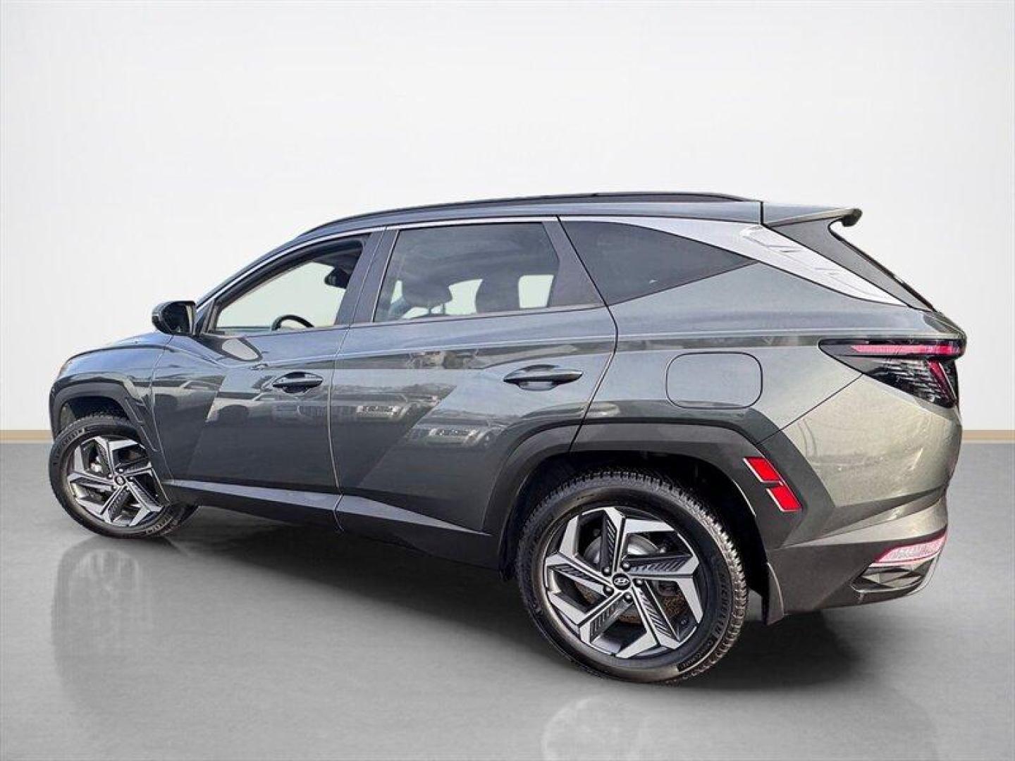 2022 Amazon Gray Hyundai TUCSON Hybrid SEL Convenience (KM8JFCA11NU) with an 1.6L Hybrid Turbo I4 226hp 258ft. lbs. engine, Automatic transmission, located at 25355 Eames Street, Channahon, IL, 60410, (815) 467-1807, 41.429108, -88.228432 - Photo#6
