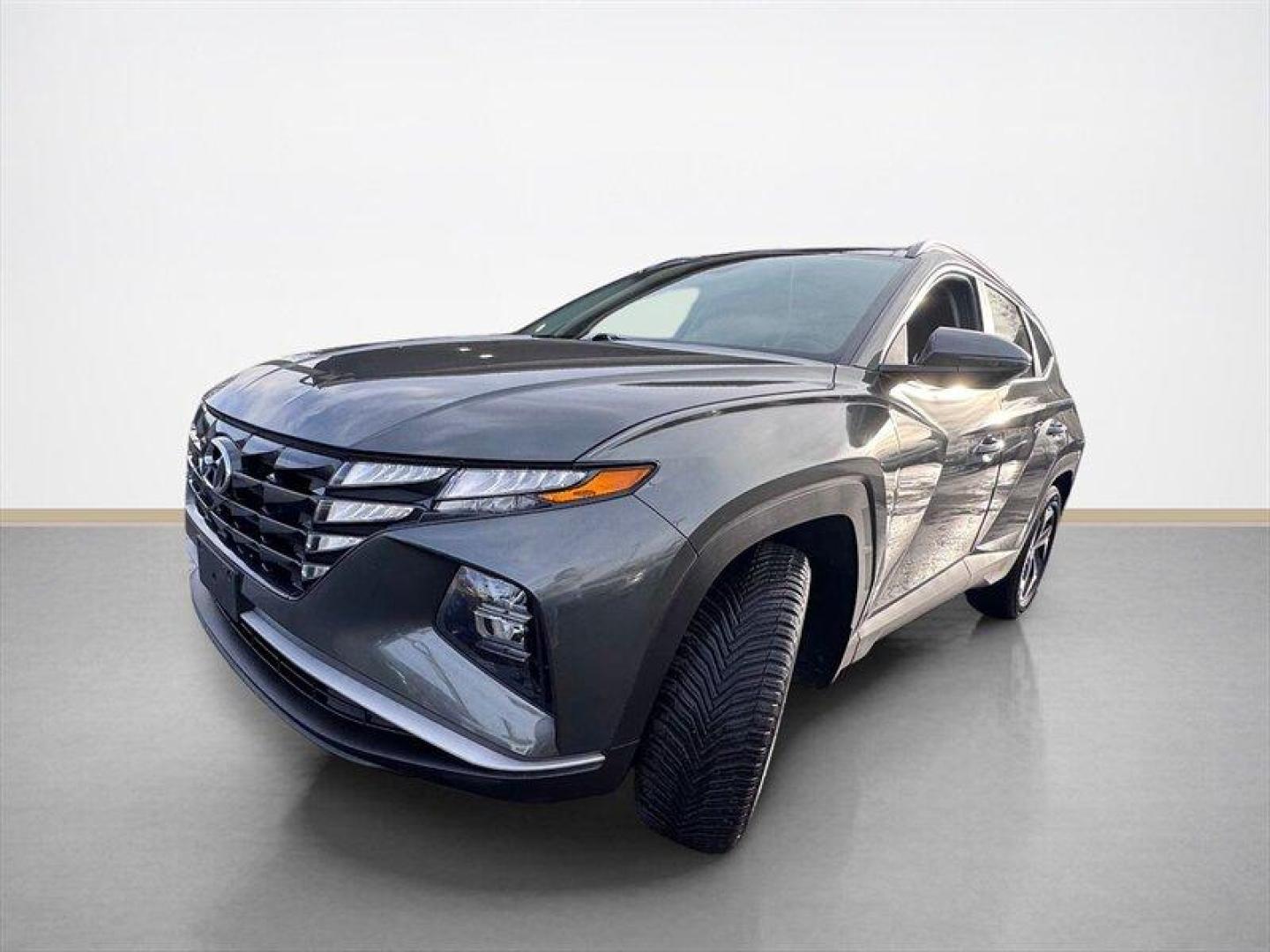 2022 Amazon Gray Hyundai TUCSON Hybrid SEL Convenience (KM8JFCA11NU) with an 1.6L Hybrid Turbo I4 226hp 258ft. lbs. engine, Automatic transmission, located at 25355 Eames Street, Channahon, IL, 60410, (815) 467-1807, 41.429108, -88.228432 - Photo#7