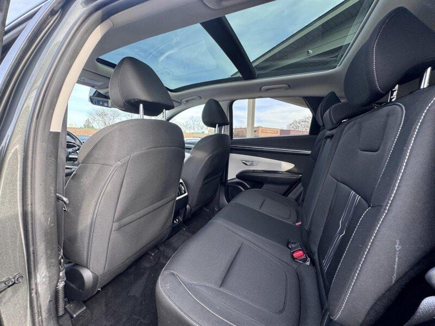2022 Amazon Gray Hyundai TUCSON Hybrid SEL Convenience (KM8JFCA11NU) with an 1.6L Hybrid Turbo I4 226hp 258ft. lbs. engine, Automatic transmission, located at 25355 Eames Street, Channahon, IL, 60410, (815) 467-1807, 41.429108, -88.228432 - Photo#12