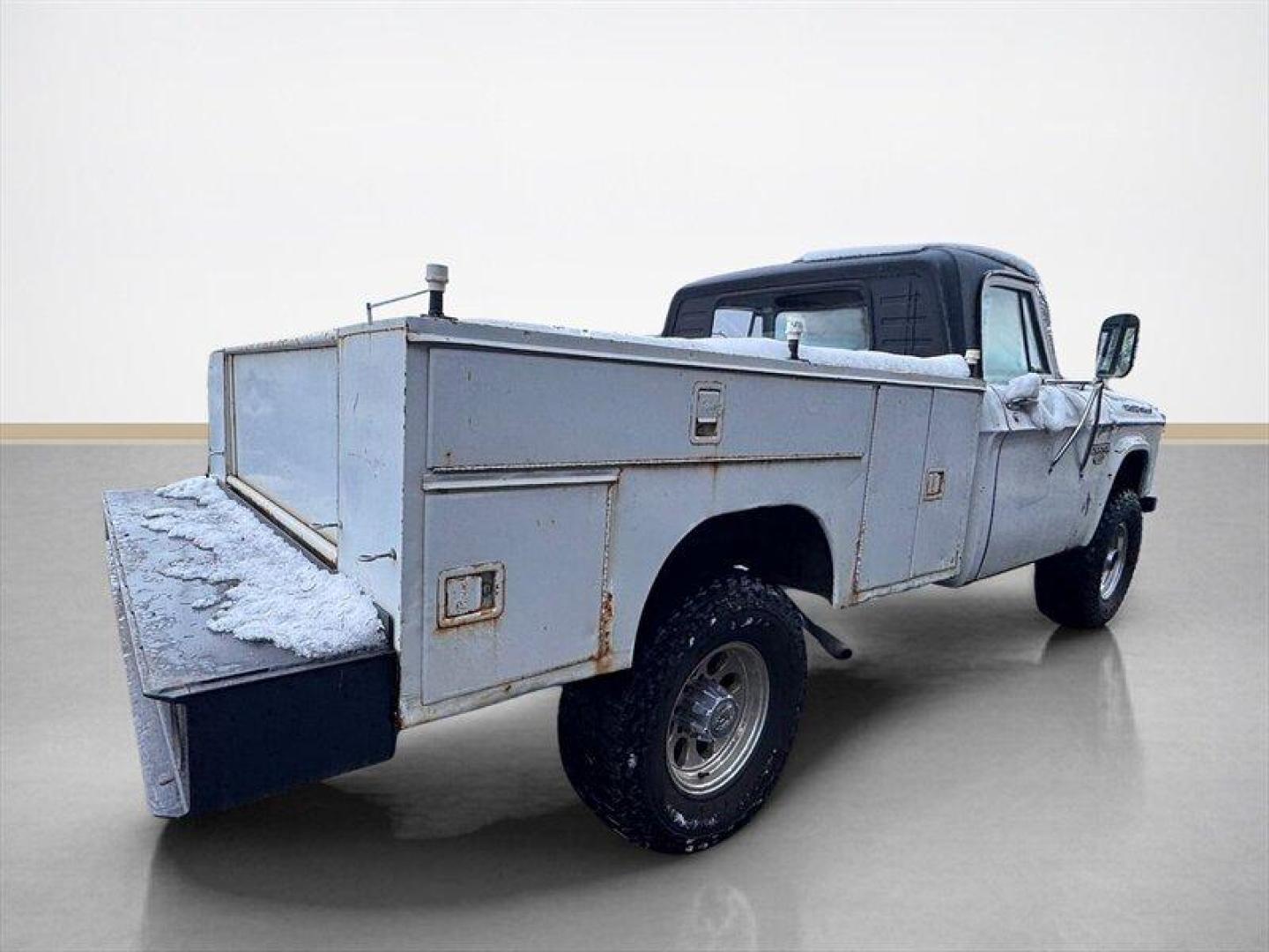 1966 White Dodge Power Wagon (2281635277) , 4 Speed Manual transmission, located at 25355 Eames Street, Channahon, IL, 60410, (815) 467-1807, 41.429108, -88.228432 - Photo#3