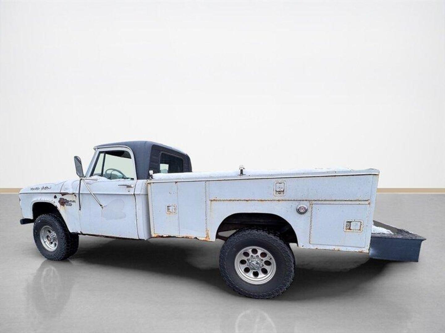 1966 White Dodge Power Wagon (2281635277) , 4 Speed Manual transmission, located at 25355 Eames Street, Channahon, IL, 60410, (815) 467-1807, 41.429108, -88.228432 - Photo#6