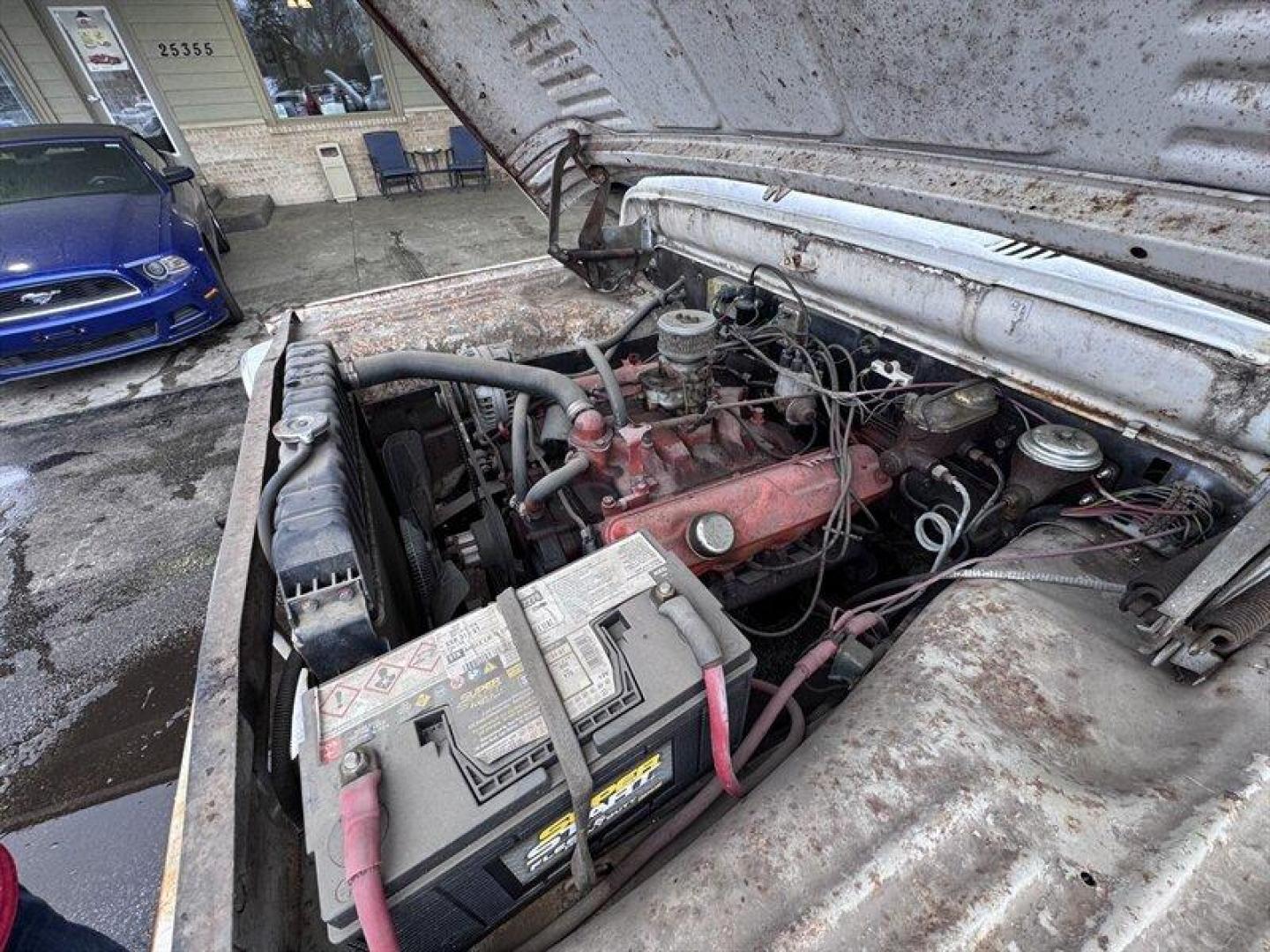 1966 White Dodge Power Wagon (2281635277) , 4 Speed Manual transmission, located at 25355 Eames Street, Channahon, IL, 60410, (815) 467-1807, 41.429108, -88.228432 - Photo#12