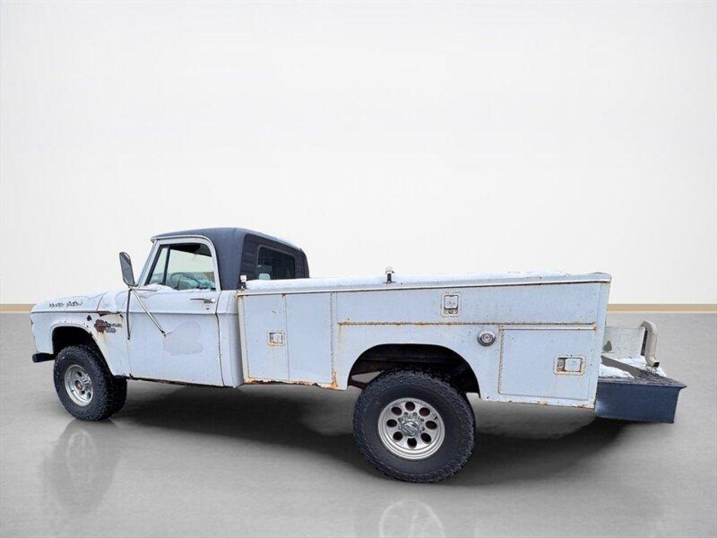 1966 White Dodge Power Wagon (2281635277) , 4 Speed Manual transmission, located at 25355 Eames Street, Channahon, IL, 60410, (815) 467-1807, 41.429108, -88.228432 - Photo#6