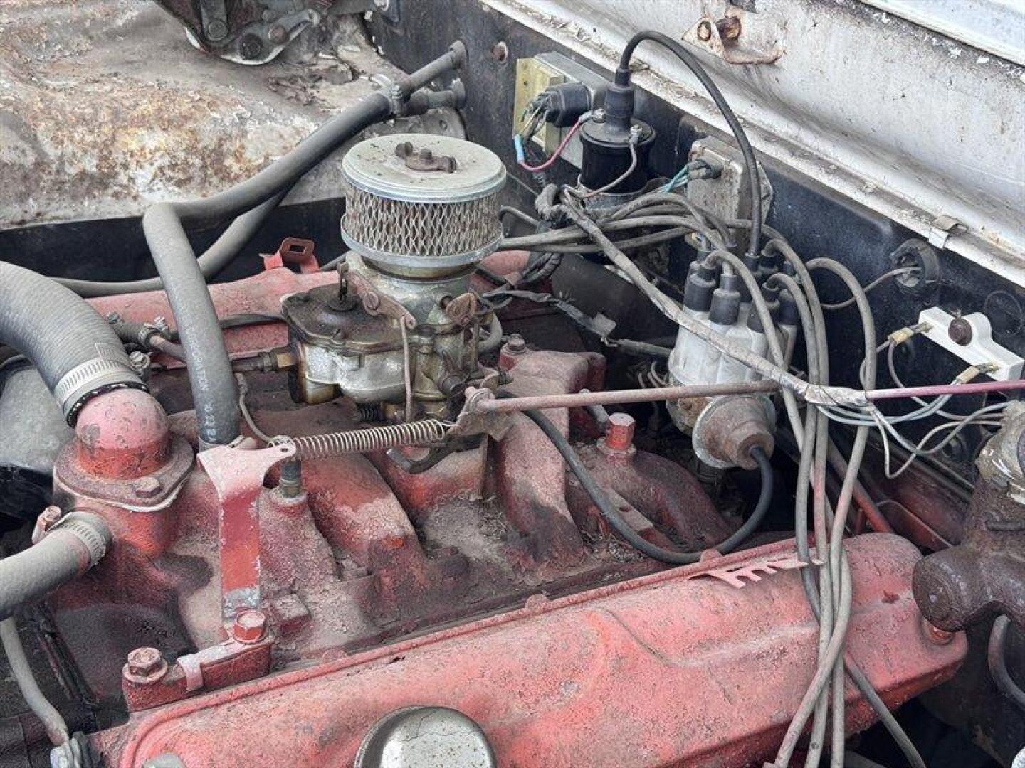 1966 White Dodge Power Wagon (2281635277) , 4 Speed Manual transmission, located at 25355 Eames Street, Channahon, IL, 60410, (815) 467-1807, 41.429108, -88.228432 - Photo#13