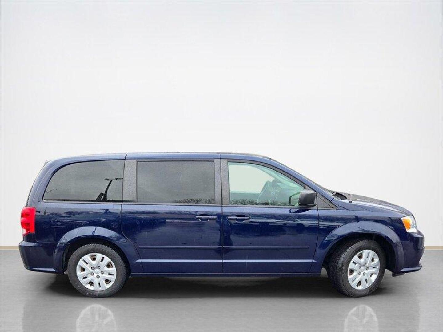 2015 True Blue Pearl Coat Dodge Grand Caravan SE (2C4RDGBG5FR) with an Pentastar 3.6L Flex Fuel V6 283hp 260ft. lbs. engine, Automatic transmission, located at 25355 Eames Street, Channahon, IL, 60410, (815) 467-1807, 41.429108, -88.228432 - This 2015 Dodge Grand Caravan is proof that practical doesnt have to be boring. With seating for 7, legendary Stow N Go seats that disappear on command, and low miles, its ready for carpools, road trips, and Costco runs without breaking a sweat. - Photo#1