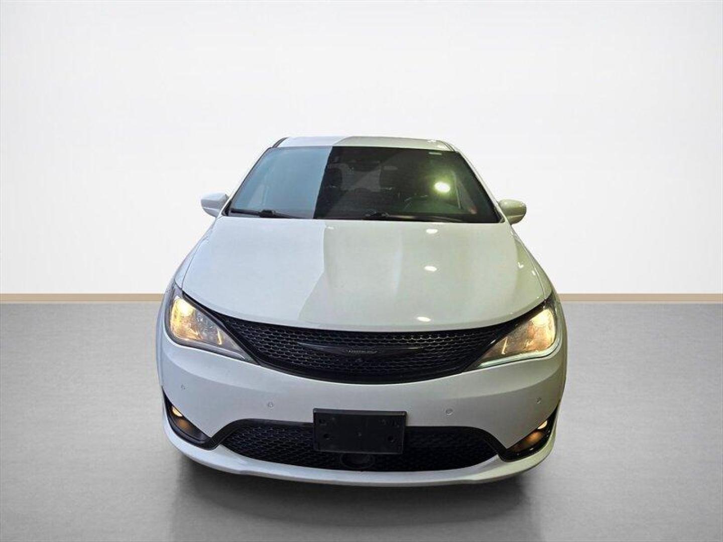 2019 Bright White Clear Coat Chrysler Pacifica Touring Plus (2C4RC1FG2KR) with an Pentastar 3.6L V6 287hp 262ft. lbs. engine, Automatic transmission, located at 25355 Eames Street, Channahon, IL, 60410, (815) 467-1807, 41.429108, -88.228432 - This 2019 Chrysler Pacifica Touring Plus with the S Package is here to officially end the idea that minivans have to be boring. Dressed in clean white with bold black rims, this Pacifica shows up with serious styleand then backs it up with all the features that make everyday life easier (and quieter - Photo#8