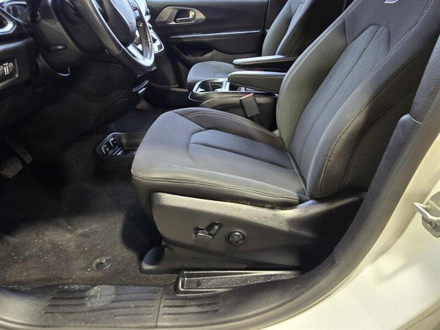 2019 Bright White Clear Coat Chrysler Pacifica Touring Plus (2C4RC1FG2KR) with an Pentastar 3.6L V6 287hp 262ft. lbs. engine, Automatic transmission, located at 25355 Eames Street, Channahon, IL, 60410, (815) 467-1807, 41.429108, -88.228432 - This 2019 Chrysler Pacifica Touring Plus with the S Package is here to officially end the idea that minivans have to be boring. Dressed in clean white with bold black rims, this Pacifica shows up with serious styleand then backs it up with all the features that make everyday life easier (and quieter - Photo#9