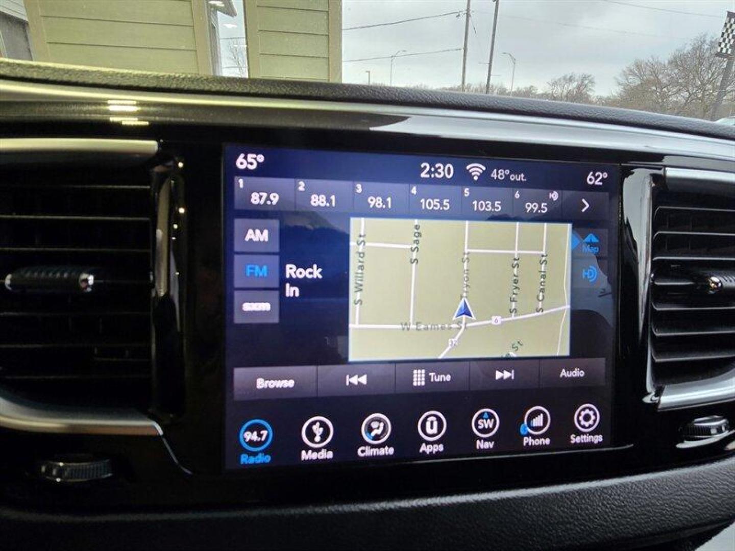 2019 Bright White Clear Coat Chrysler Pacifica Touring Plus (2C4RC1FG2KR) with an Pentastar 3.6L V6 287hp 262ft. lbs. engine, Automatic transmission, located at 25355 Eames Street, Channahon, IL, 60410, (815) 467-1807, 41.429108, -88.228432 - This 2019 Chrysler Pacifica Touring Plus with the S Package is here to officially end the idea that minivans have to be boring. Dressed in clean white with bold black rims, this Pacifica shows up with serious styleand then backs it up with all the features that make everyday life easier (and quieter - Photo#17