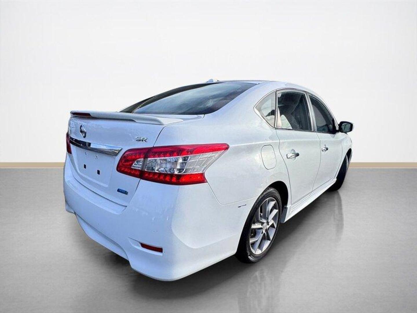 2014 Aspen White Nissan Sentra SR (3N1AB7AP8EY) with an 1.8L I4 130hp 128ft. lbs. engine, Automatic transmission, located at 25355 Eames Street, Channahon, IL, 60410, (815) 467-1807, 41.429108, -88.228432 - The 2014 Nissan Sentra SR is a stylish, reliable, and efficient sedan that combines sporty flair with everyday practicality. Perfect for commuting, running errands, or weekend drives, this Sentra SR is designed to make every trip comfortable, enjoyable, and confident. Under the hood, the Sentra SR - Photo#3